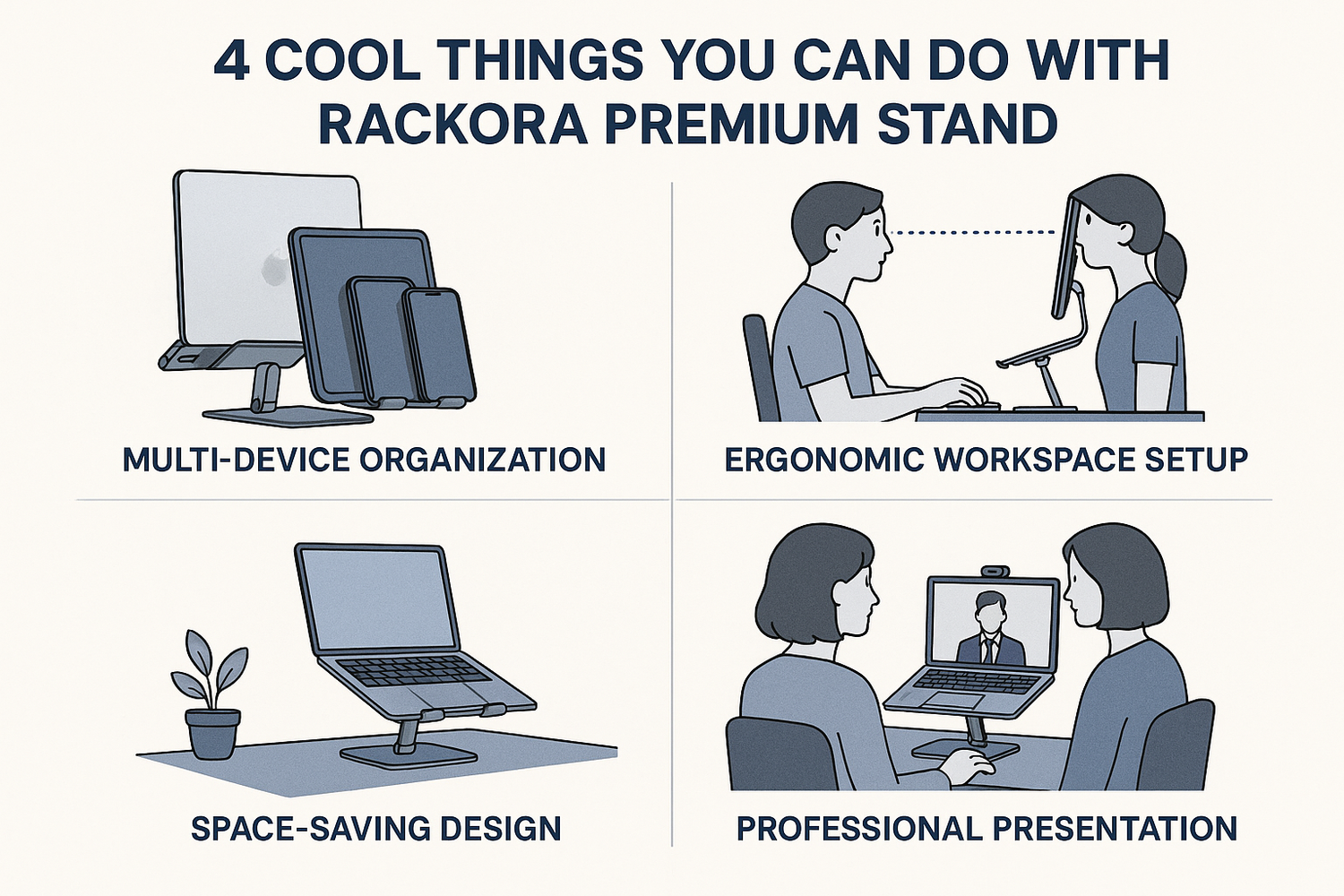 4 cool things you can do with Rackora Premium stand