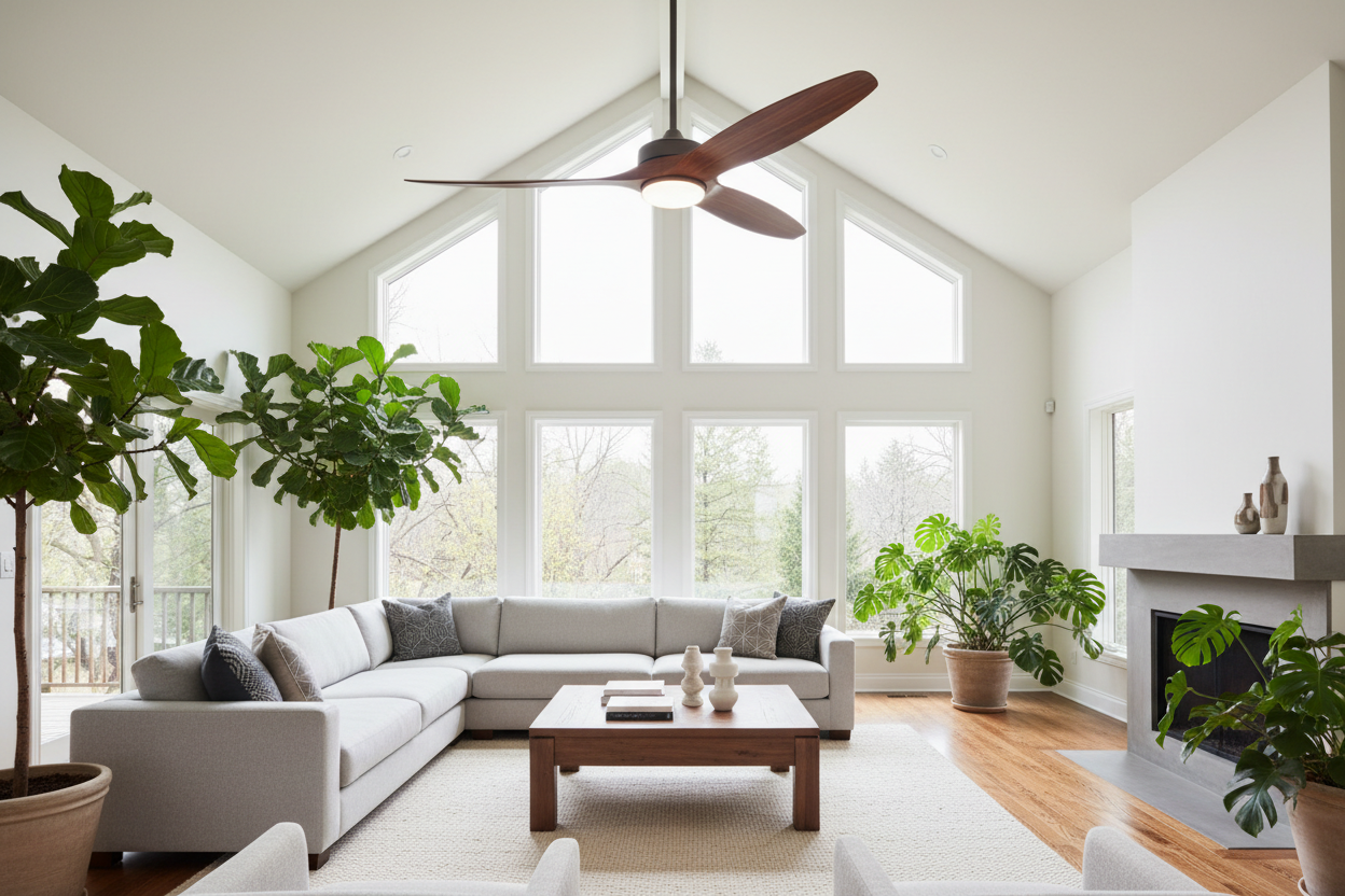 The 60-Inch Walnut Ceiling Fan: Why This Premium Solid Wood Fan Is Worth Every Penny (30% Off Holiday Sale)