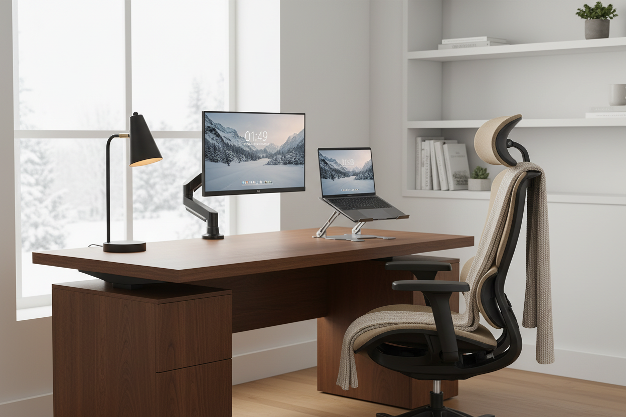 Beat the Winter Blues: Create Your Perfect Indoor Workspace with These Essentials