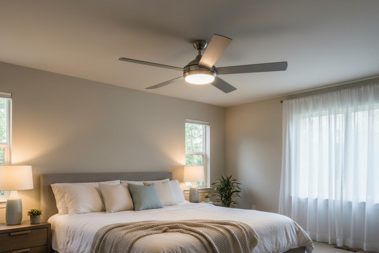 Best 44 inch ceiling fan small for a bedroom