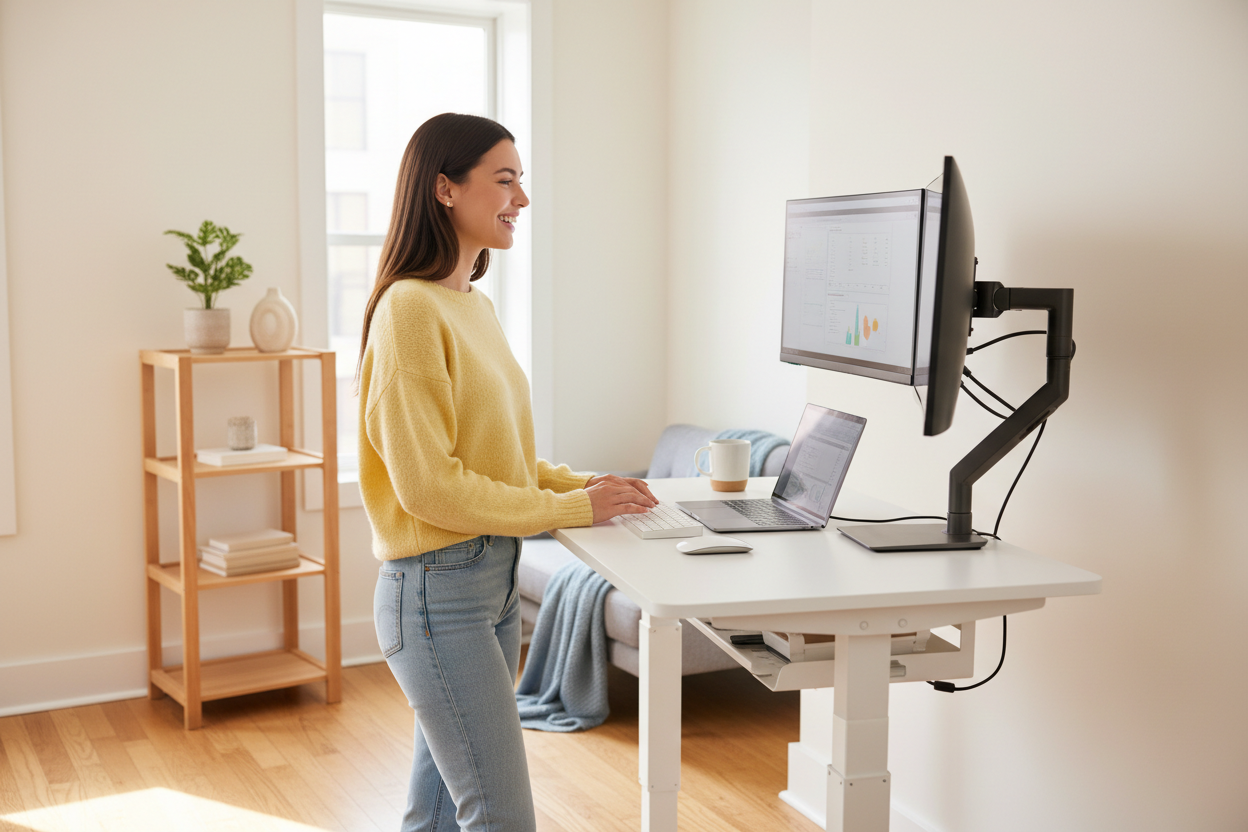 Maximizing Small Spaces: The Best Compact Standing Desks for Apartments and Dorms