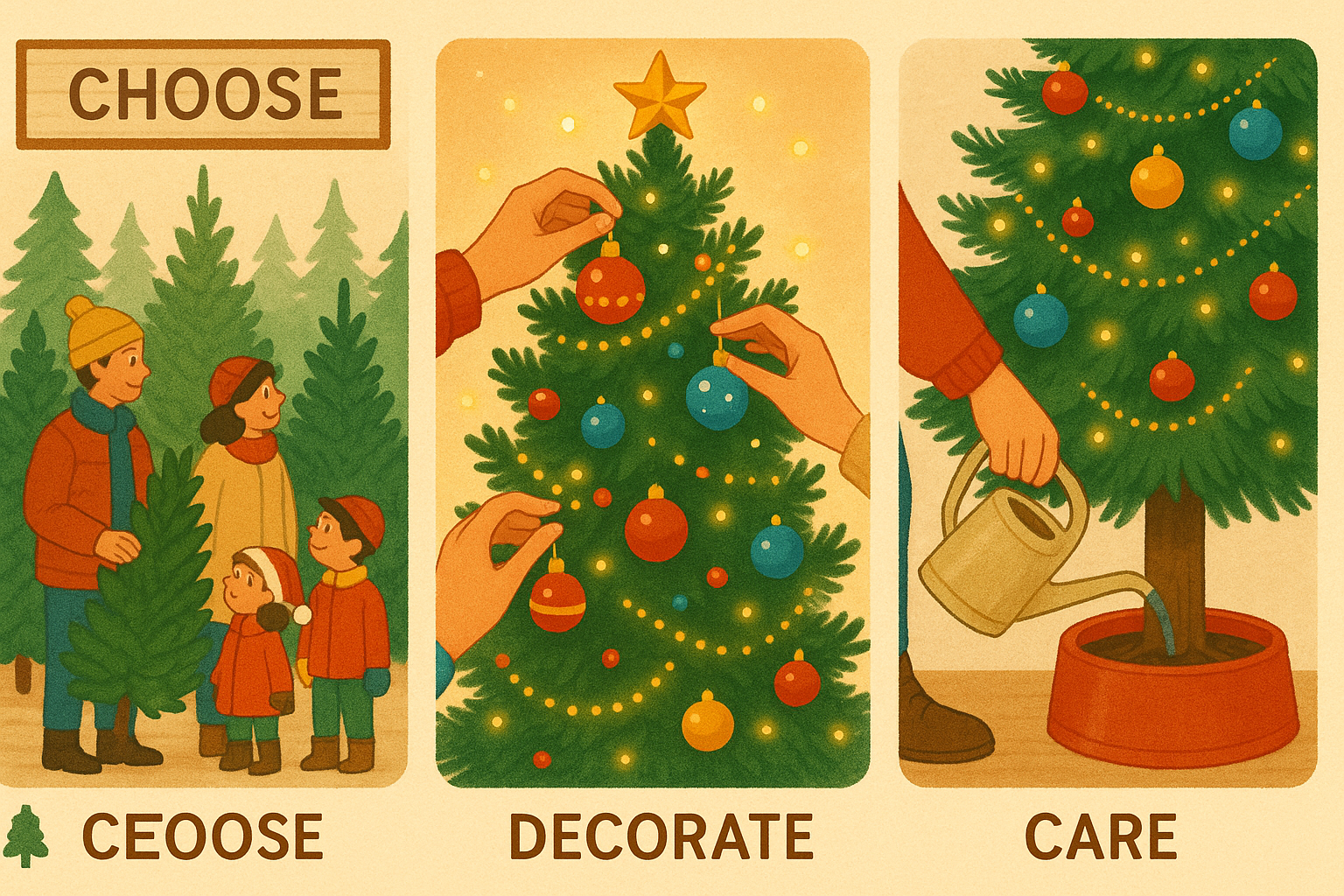 Choosing, Decorating, and Caring for Christmas Trees Made Simple