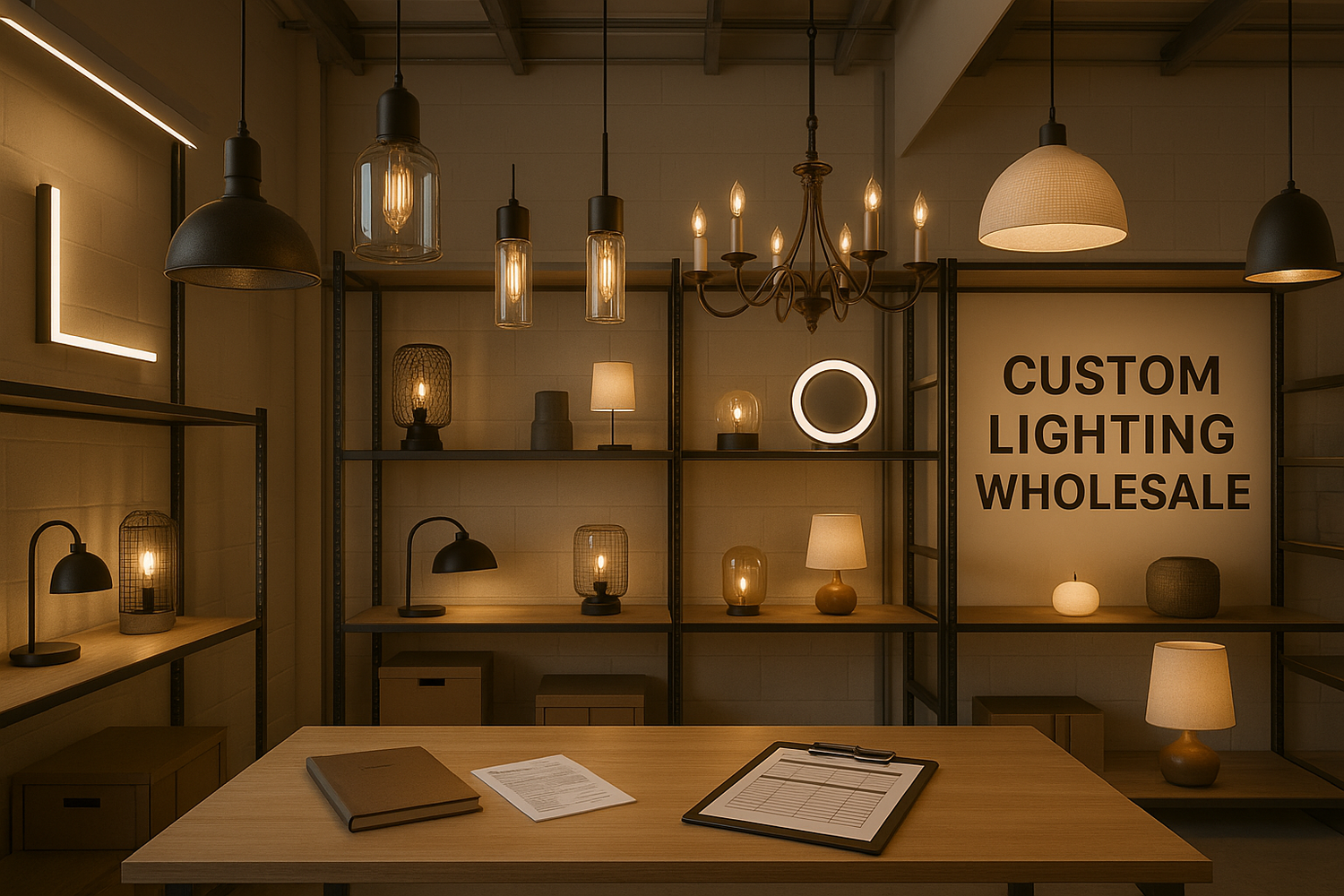 Custom Lighting Wholesale Made Easy for Your Business