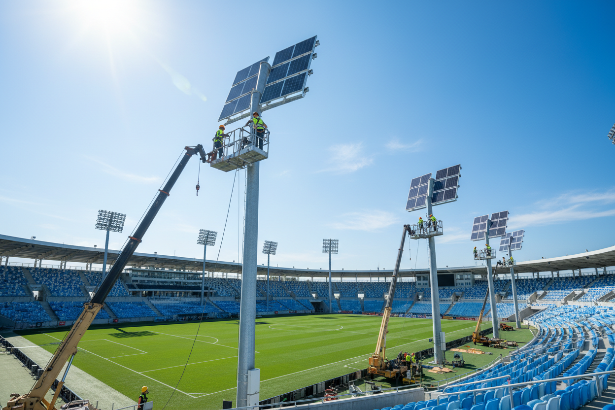 Essential Tips for Installing Solar Stadium Lights Successfully