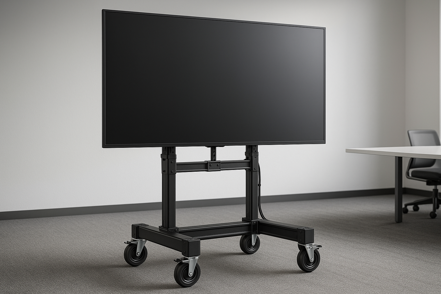 Finding the Best Heavy Duty Rolling TV Stand for Large Screens