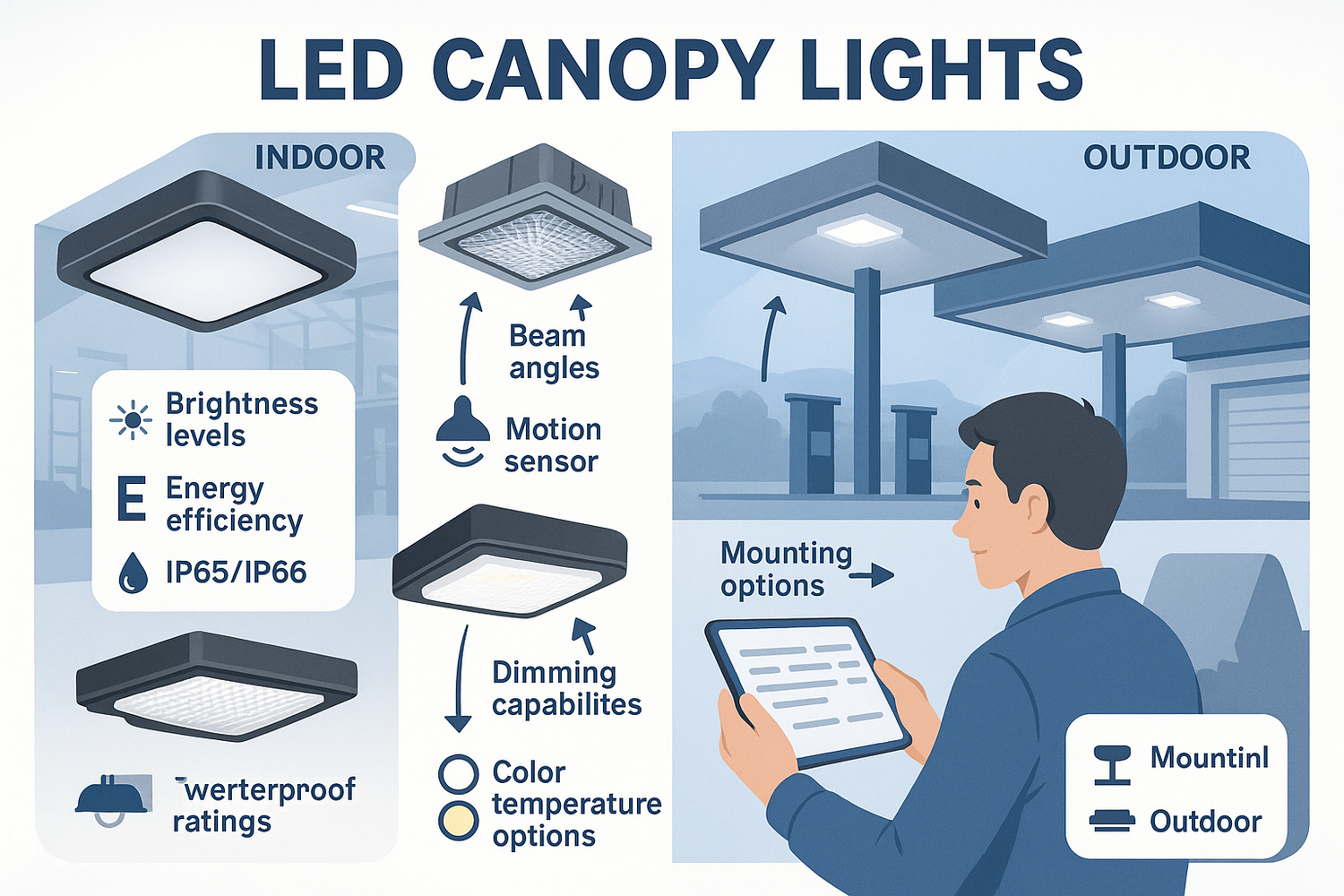 Finding the Perfect LED Canopy Light for Your Needs