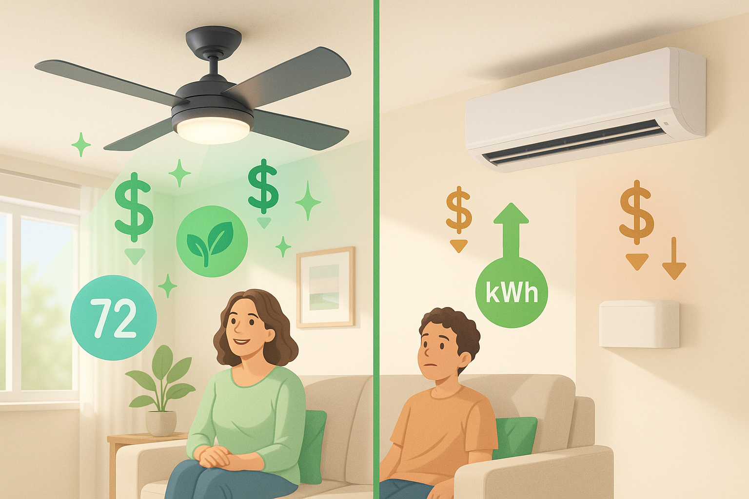 How an Energy-Efficient Ceiling Fan Can Help Lower Your Home Energy Bills