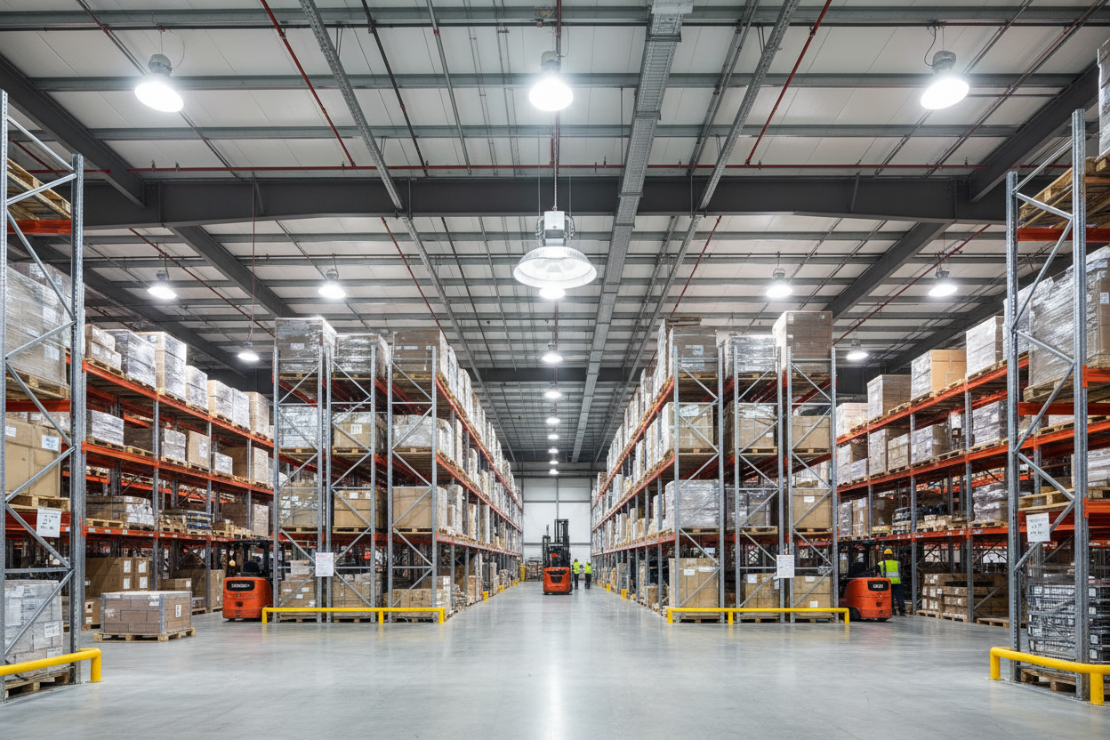 How High Bay Lights Transform Warehouse Lighting Efficiency