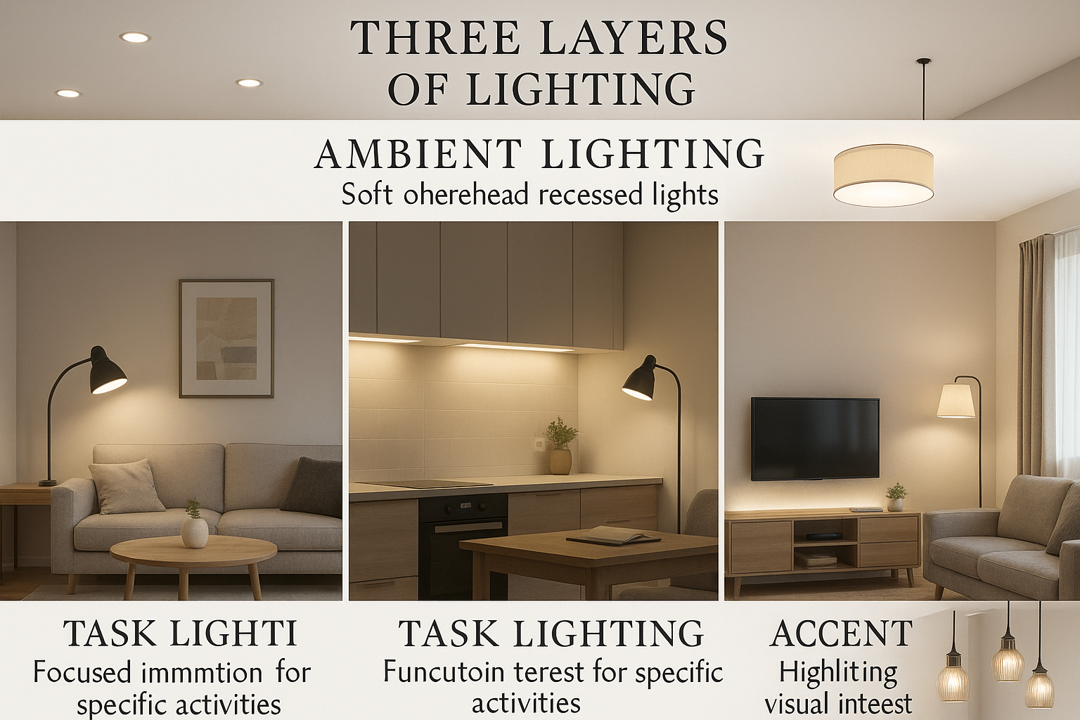 How to Layer Lighting Like a Pro: Ambient, Task & Accent Explained