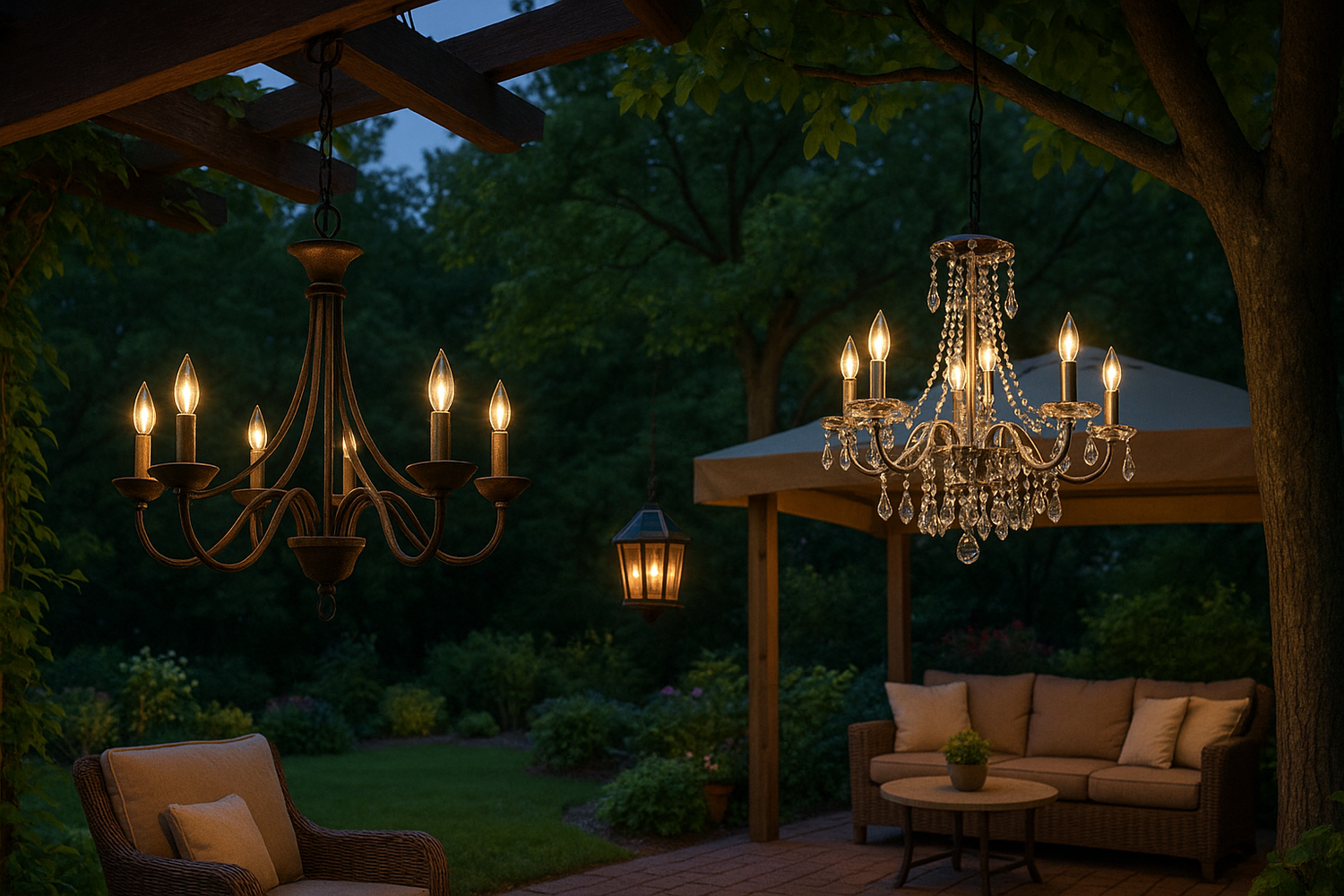 How to Pick the Perfect Solar Chandelier for Your Outdoor Space