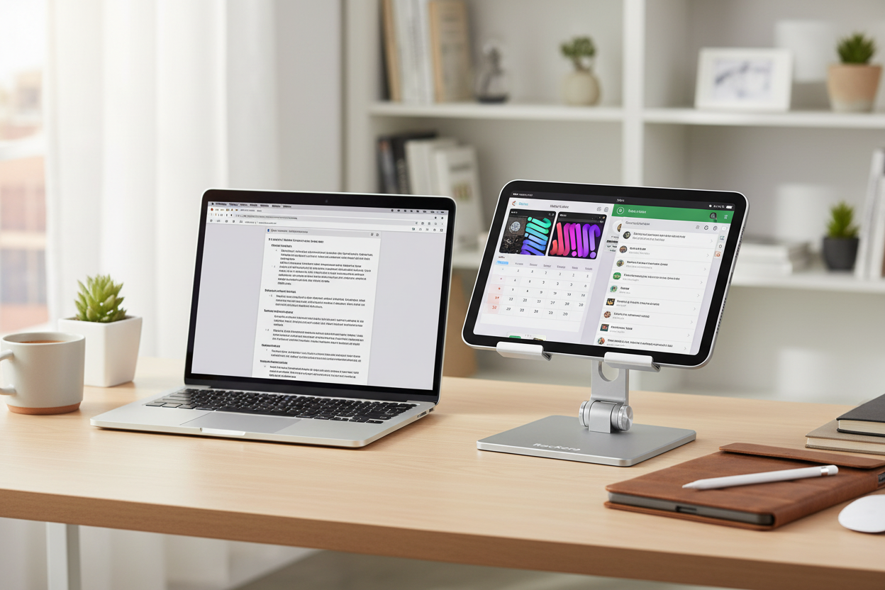 More Than Just a Tablet: Using iPad Stands to Create a Powerful Second Screen