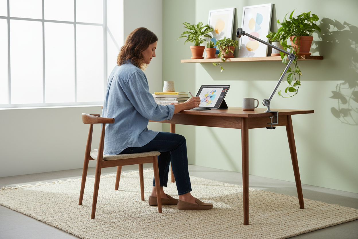 From Sketching to Streaming: How Artists & Creators Use Adjustable Tablet Stands