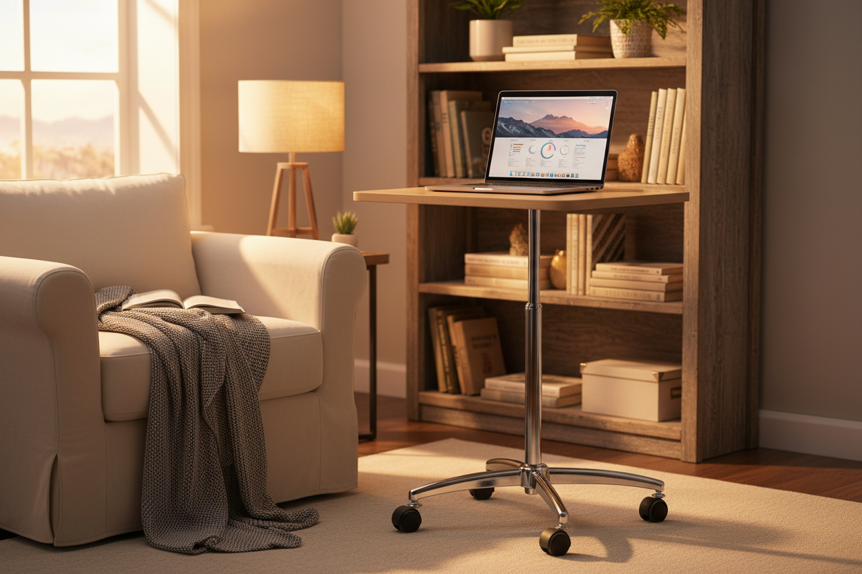 Never Miss Out with a Laptop Computer Cart