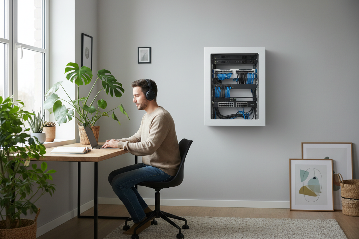 Homelab Aesthetics: Choosing a Quiet Network Cabinet for Your Home Office