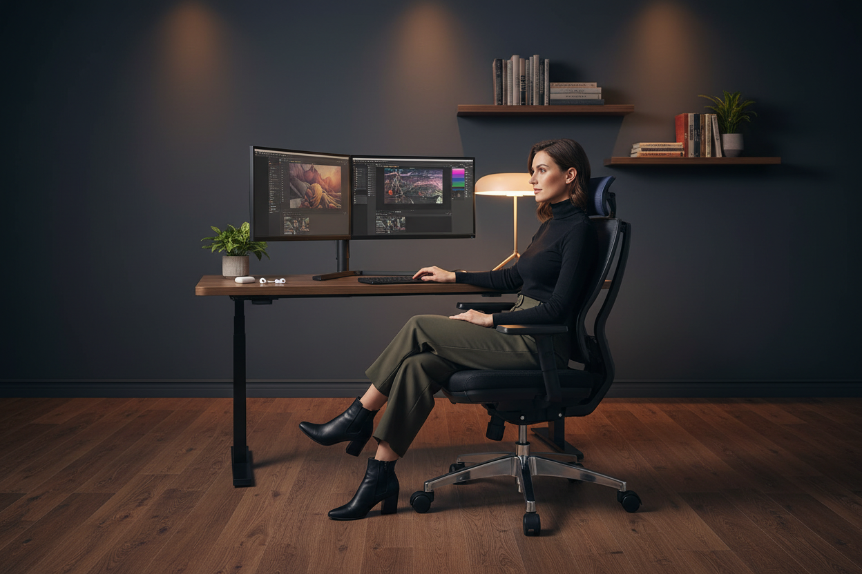 Rackora 40x24 Electric Standing Desk Review: Stability, Noise, and Assembly