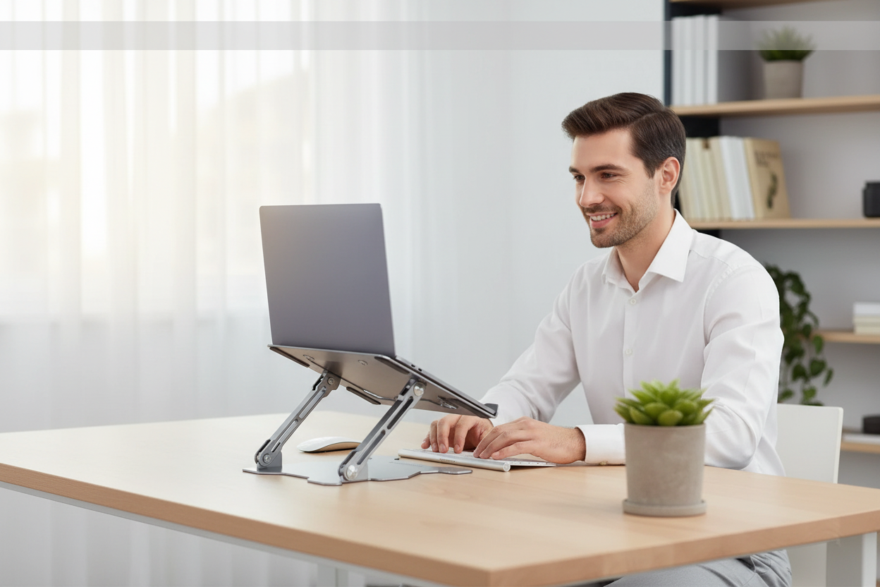 Why the Rackora Ergo Elite is the Best Laptop Stand for Digital Nomads