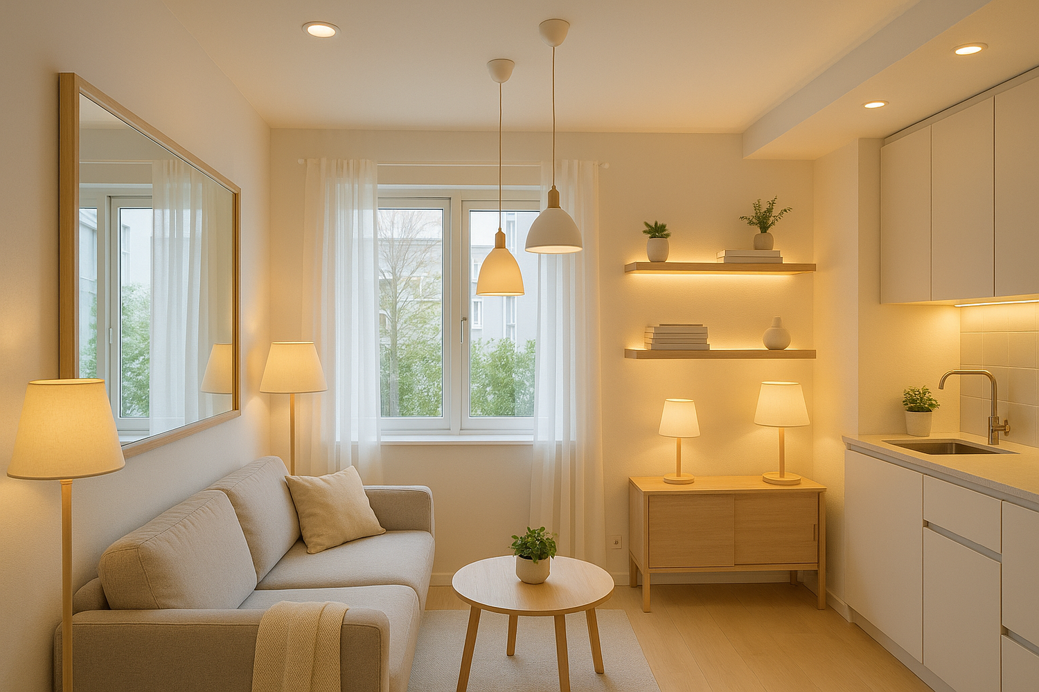 Small Space Lighting Hacks: Make Rooms Look Bigger Instantly