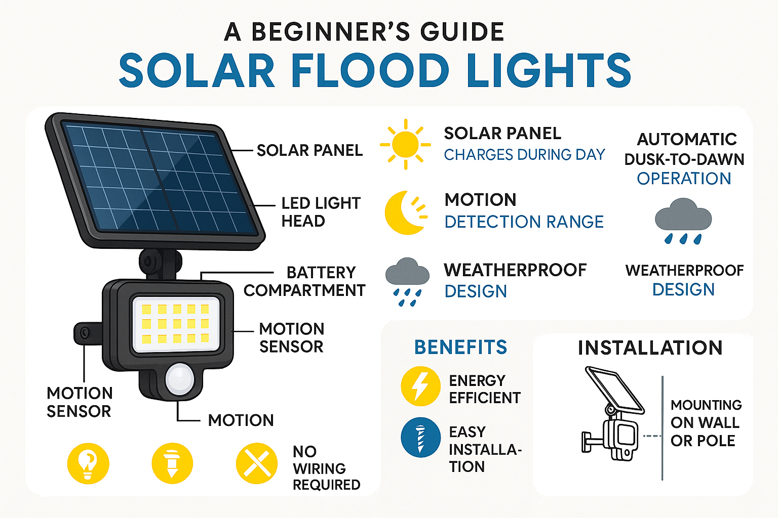 Solar Flood Light Guide for Beginners