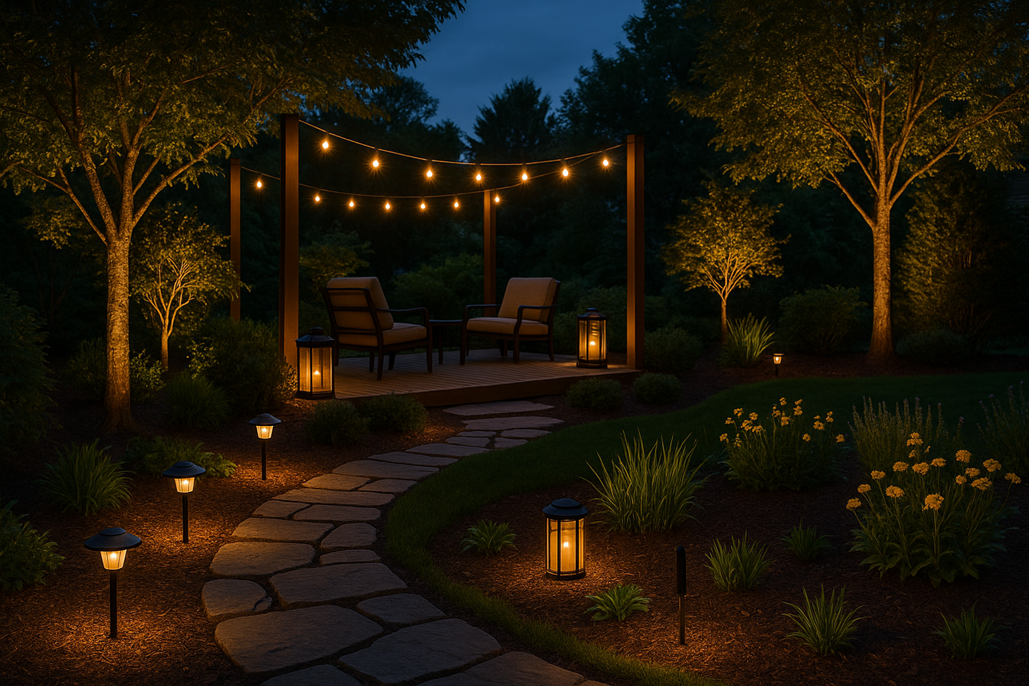 Solar landscape lighting picks to brighten your yard
