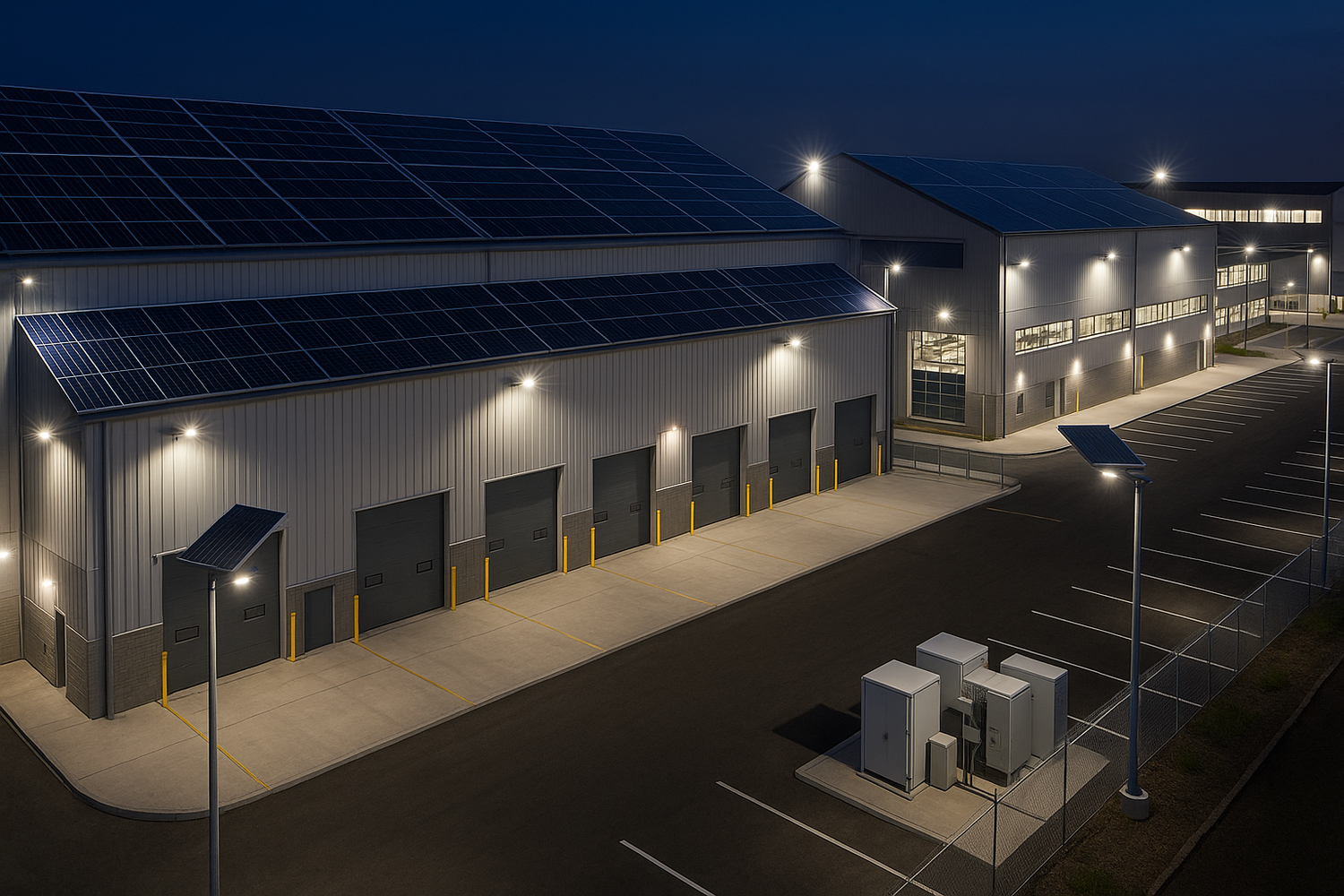 Solar Lighting for Warehouses and Distribution Centers: A Comprehensive Guide