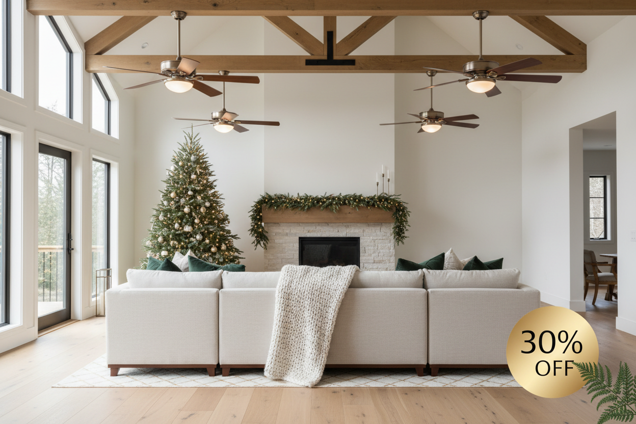 The Ultimate Christmas Ceiling Fan Buyer's Guide 2025: Compare Rackora's Best Models & Save 30%