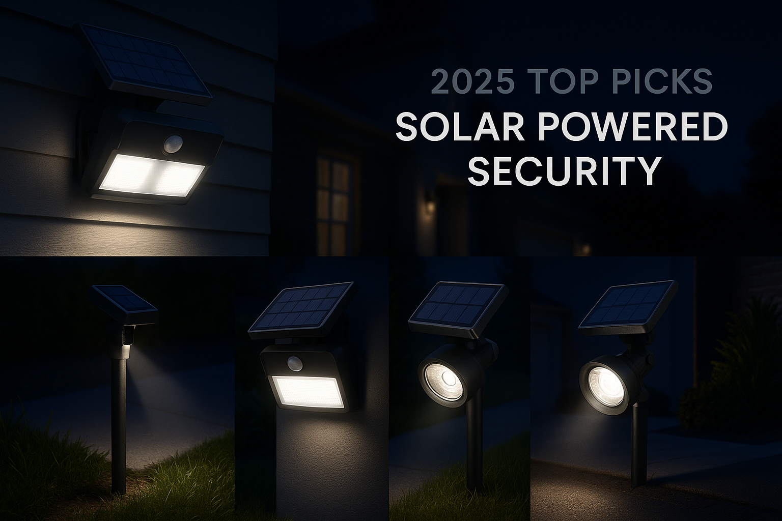 Top Picks for Solar Powered Motion Lights for Outdoor Security in 2025