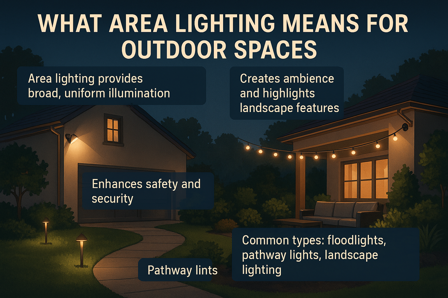 What Area Lighting Means for Outdoor Spaces