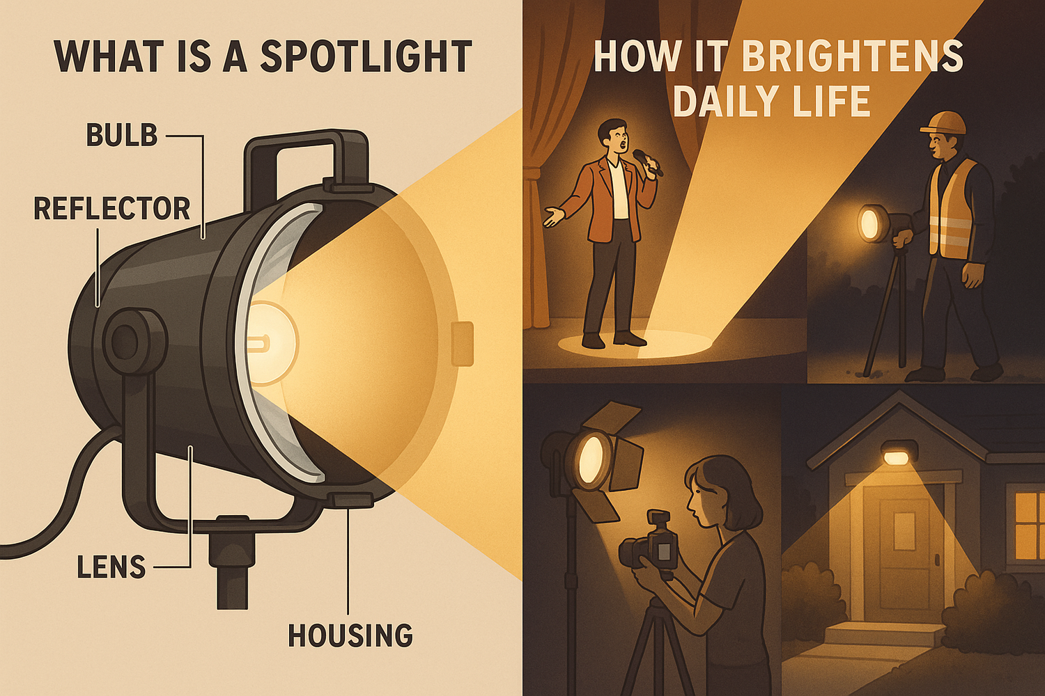 What Is a Spotlight and How Does It Brighten Daily Life