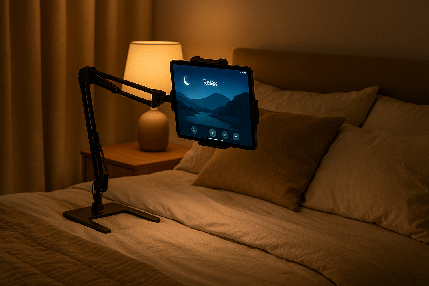 Which iPad holder for bed helps you relax best