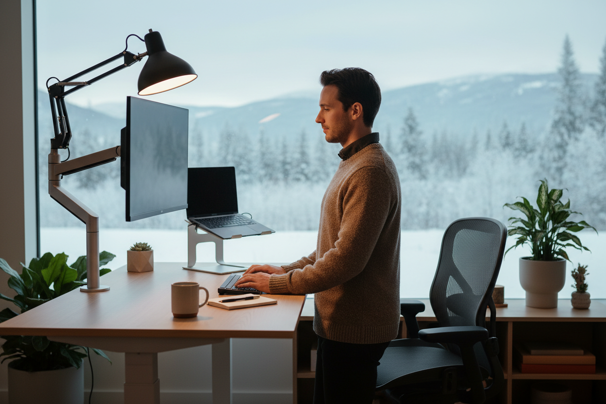 Stay Warm, Stay Productive: Top Home Office Furniture for Cold Weather Months