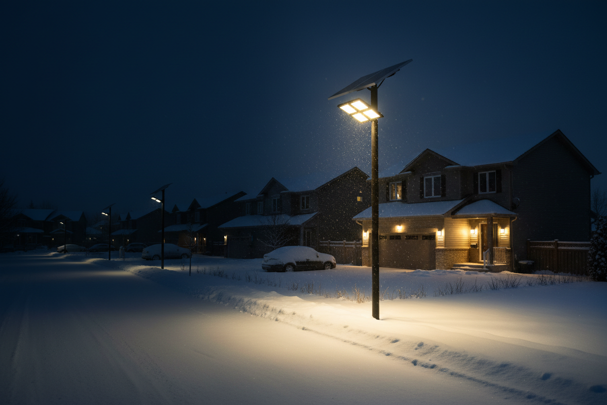 Why Solar Lighting is Your Best Defense Against Winter Power Outages