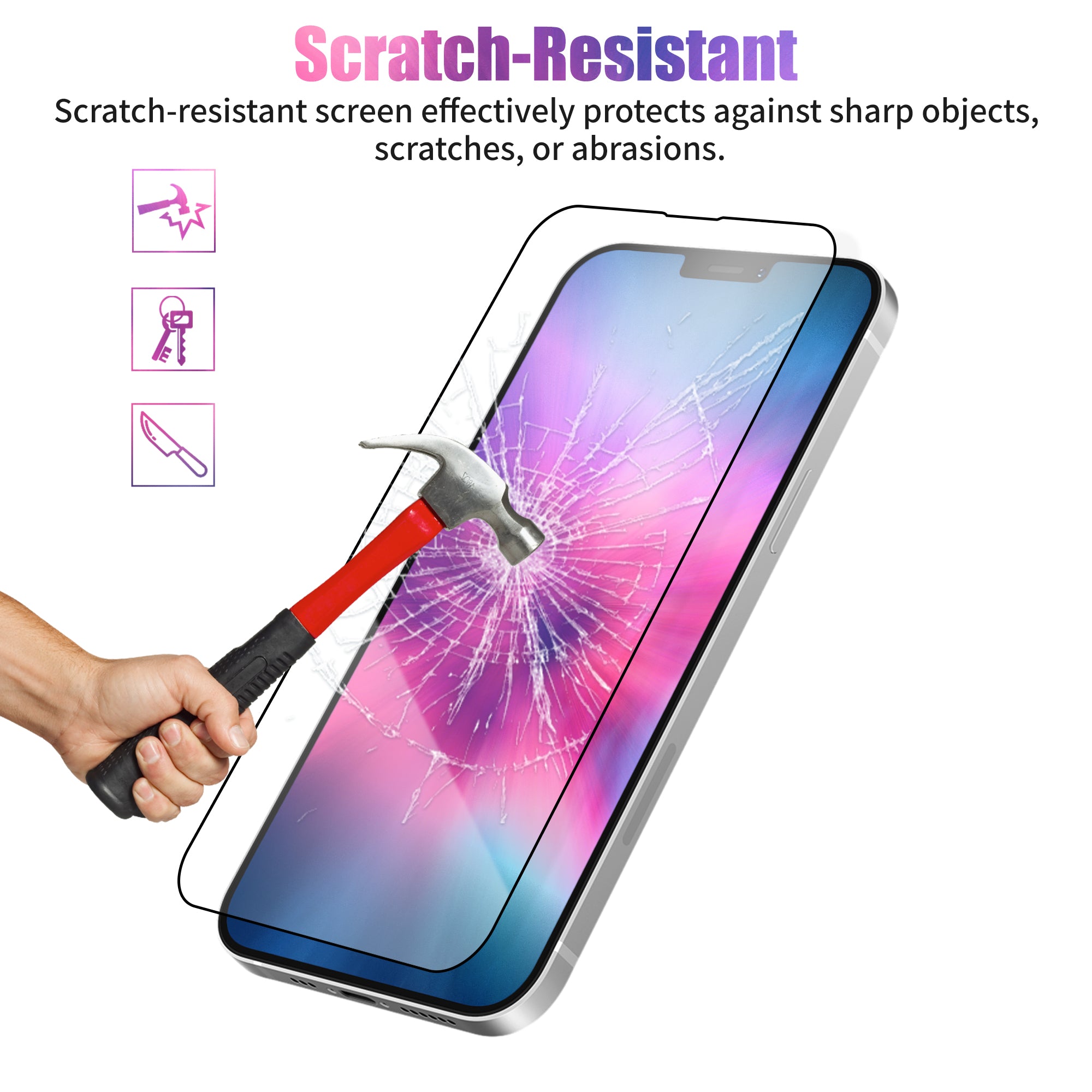 Rackora Tempered Glass Screen Protector 2-Pack For Pro