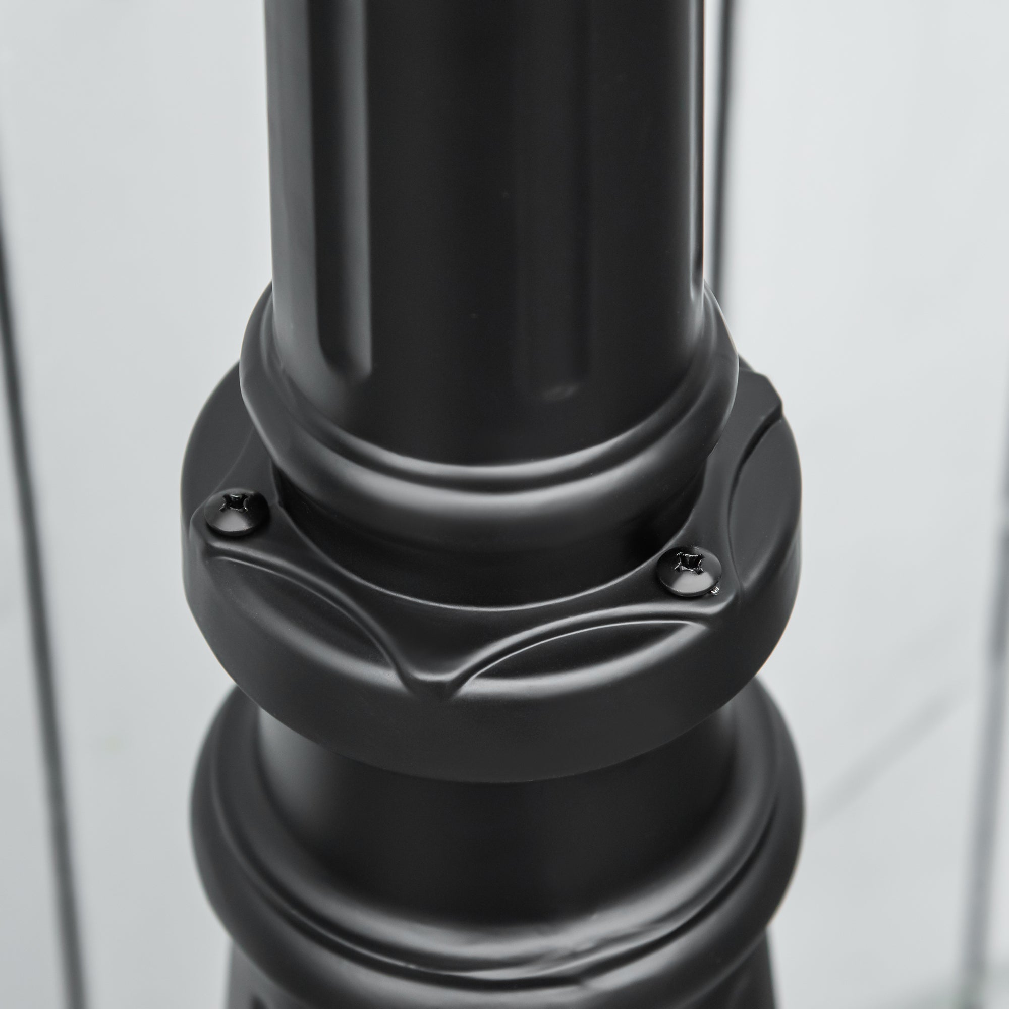 8' Aluminum Solar Lamp Post Light 3000K