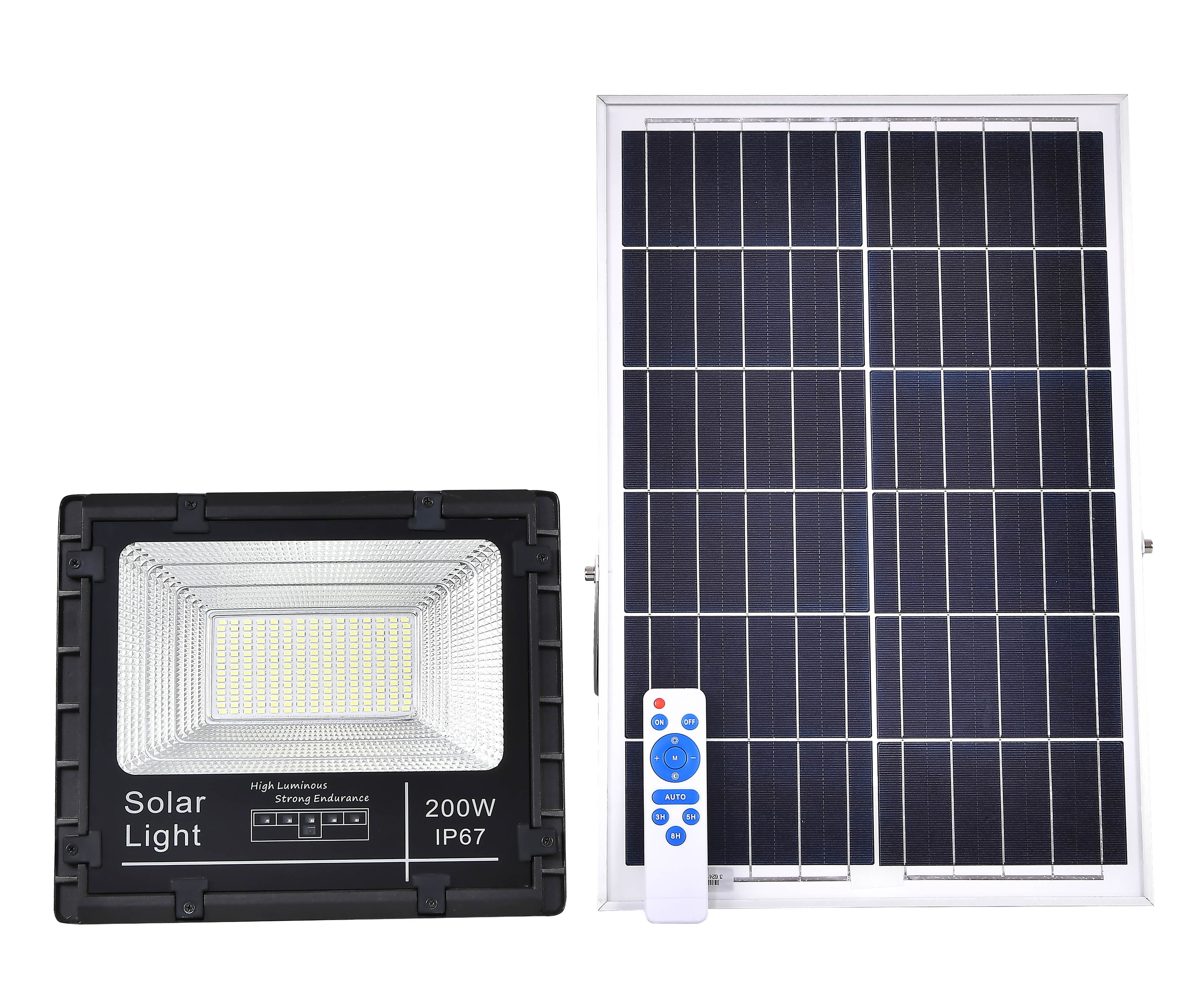 Wholesle LiFePO4 Solar Flood Lights: 20-24H Runtime, Remote + Motion Sensor