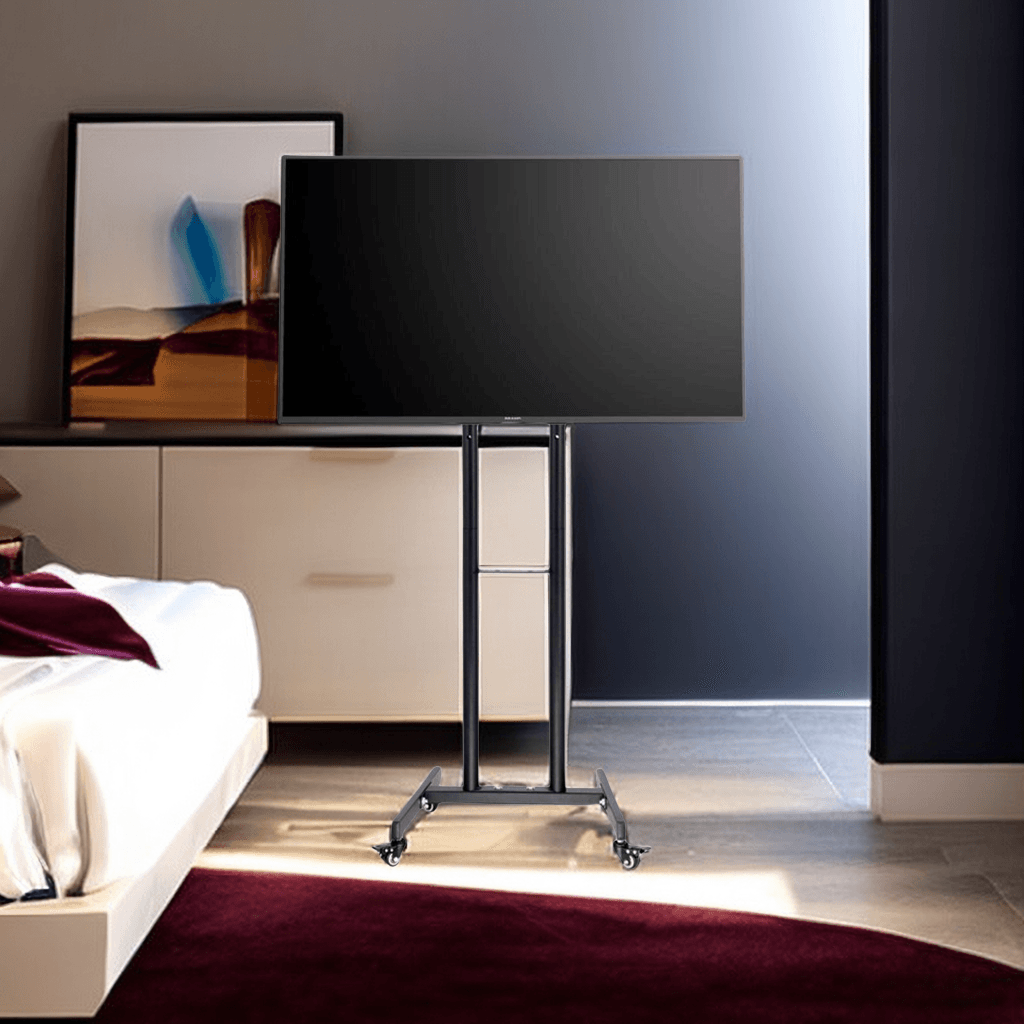 32-55 inch Rackora TV mobile cart / Universal floor standing mobile stand