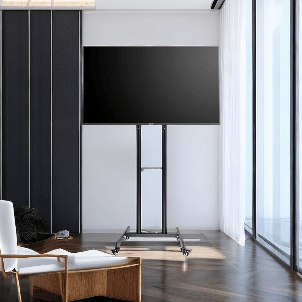 32-55 inch Rackora TV mobile cart / Universal floor standing mobile stand