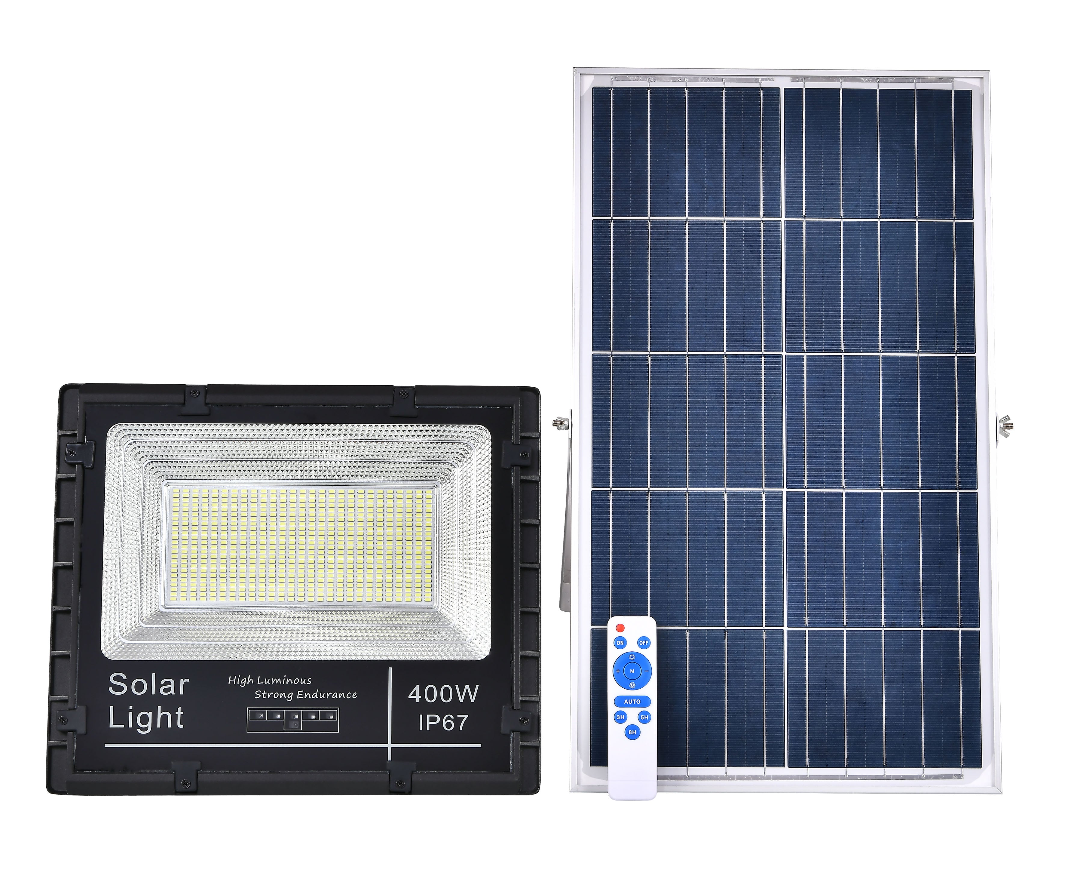 Wholesle LiFePO4 Solar Flood Lights: 20-24H Runtime, Remote + Motion Sensor
