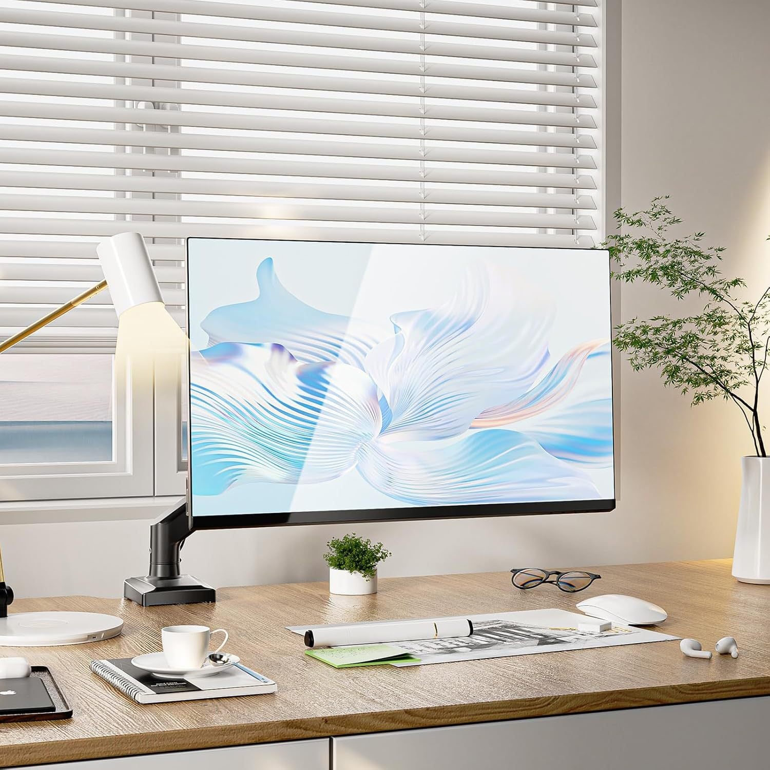 Full Motion Adjustable Single Monitors Arm