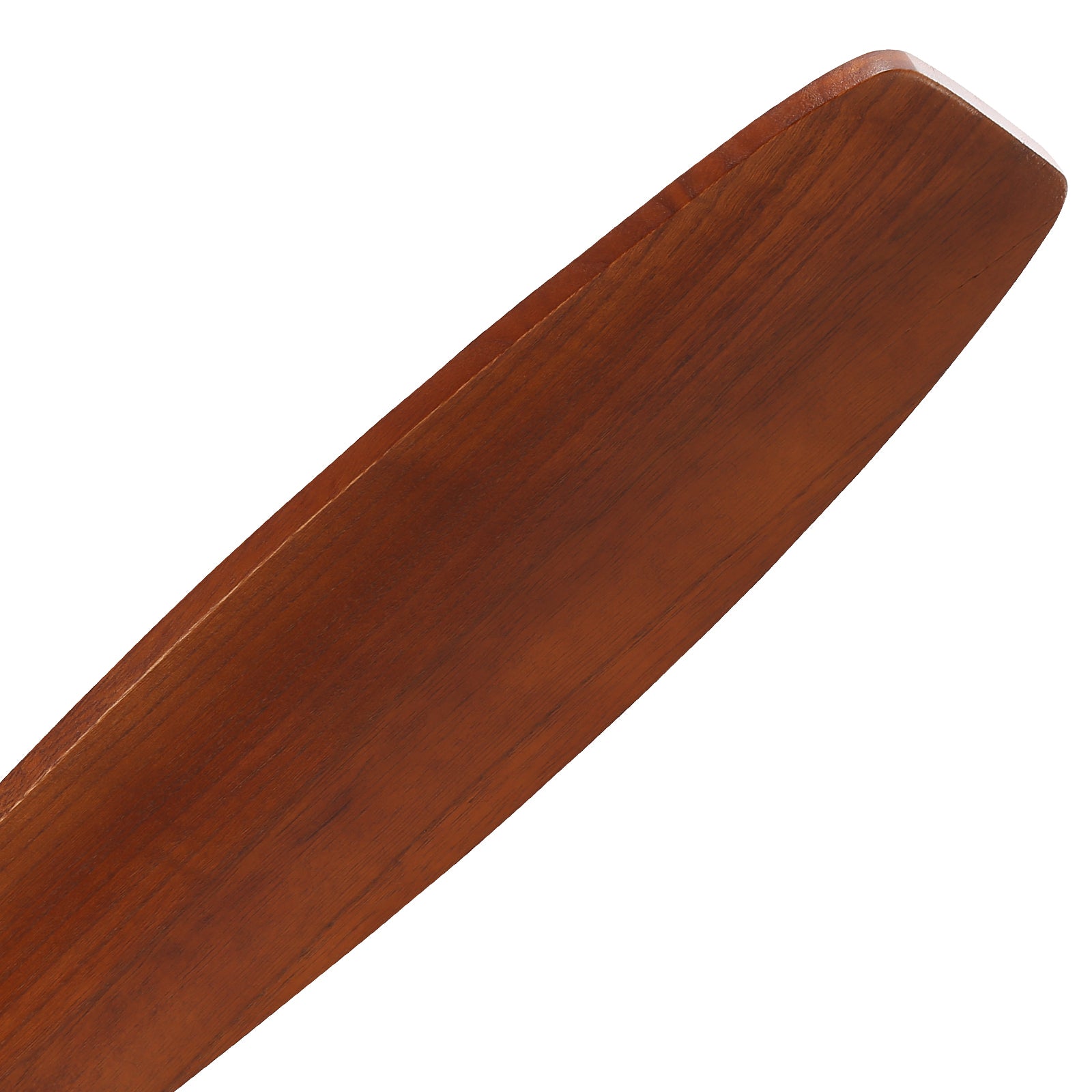 52 Inch Wooden Ceiling Fan With 3 Solid Wood Blades Remote Control
