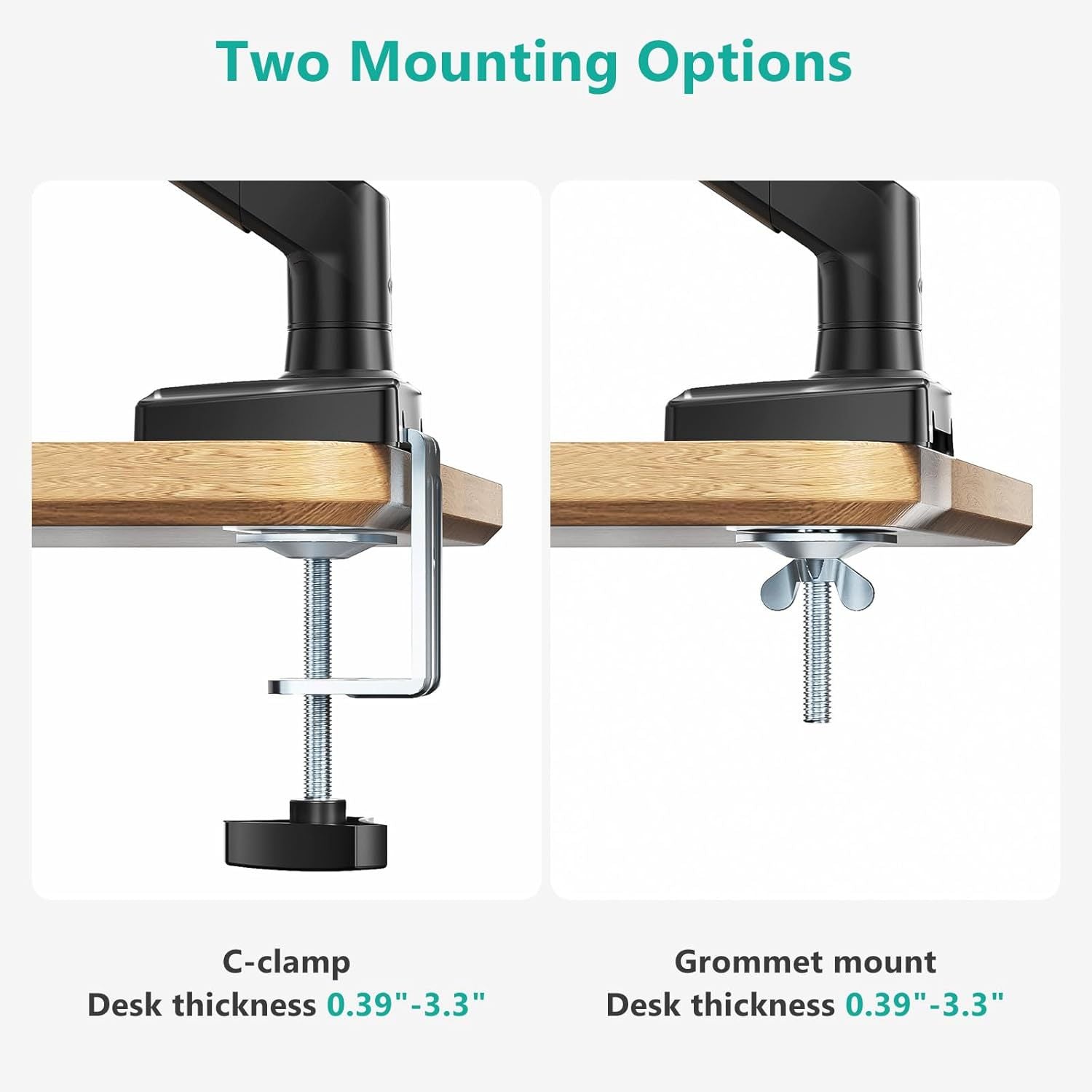 Full Motion Adjustable Single Monitors Arm