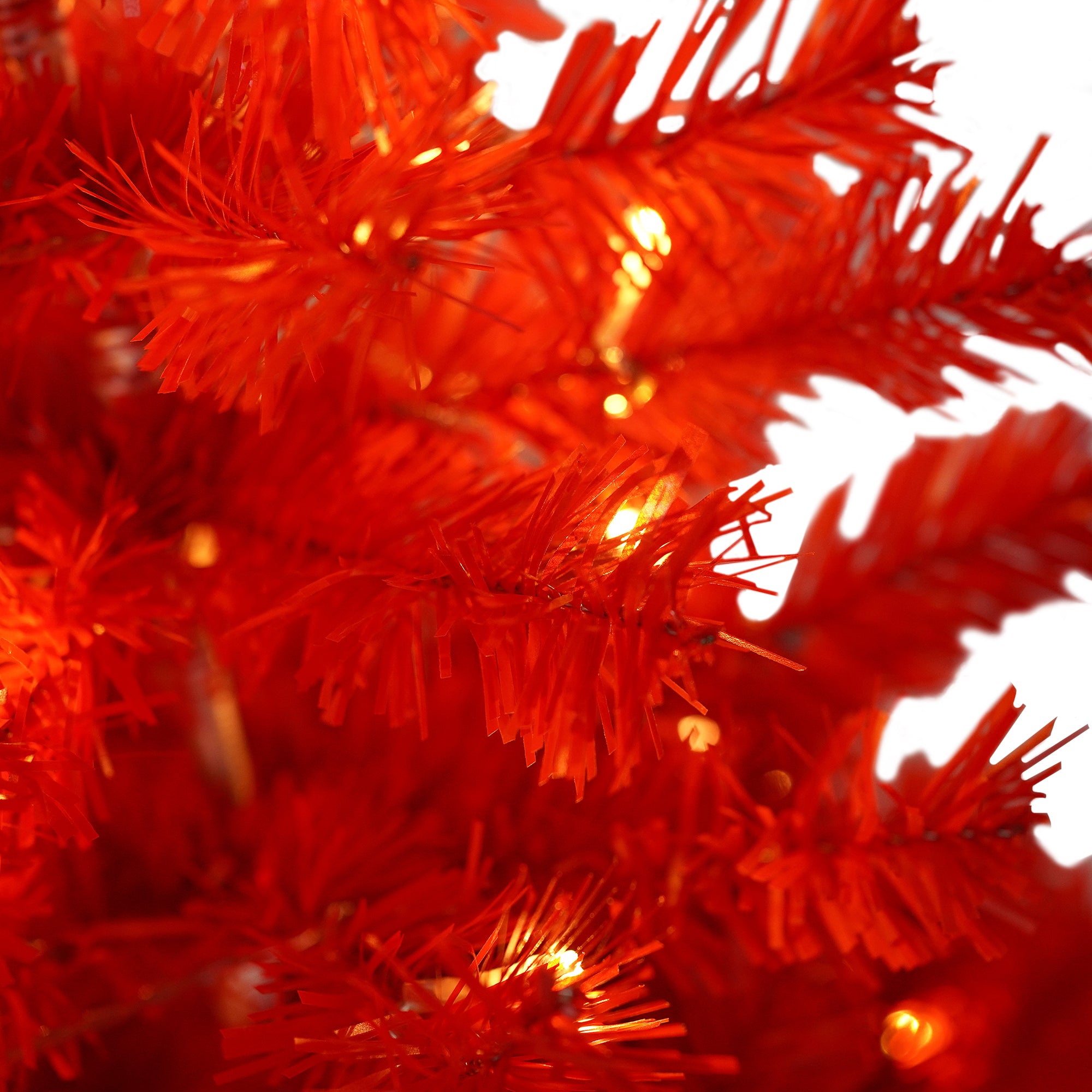 Lighted Santa Hat Style Christmas Tree Set of 2, 4ft Artificial Tree