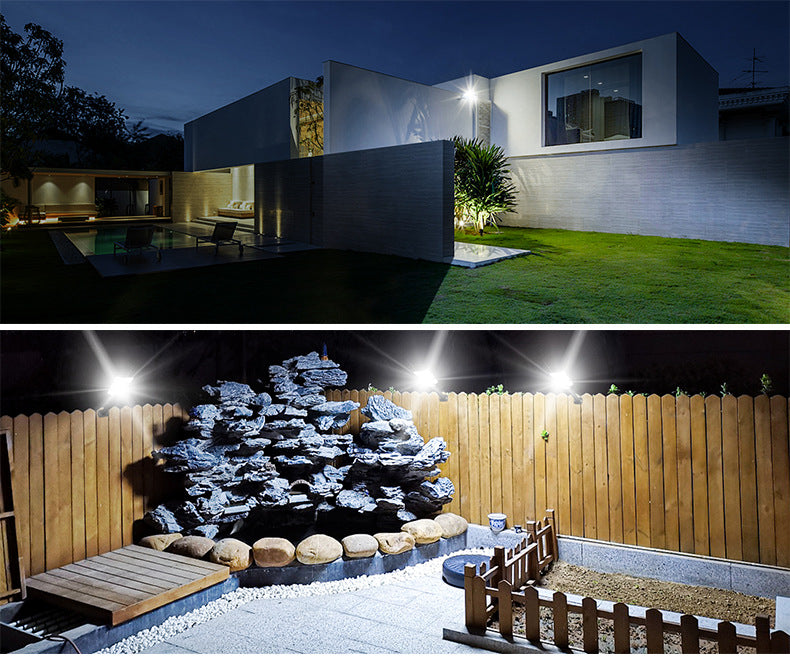 2025 Moon-Inspired Solar Motion Sensor Street Light – 500W, 225 LEDs, IP65, Radar & Remote, 12-16H Runtime