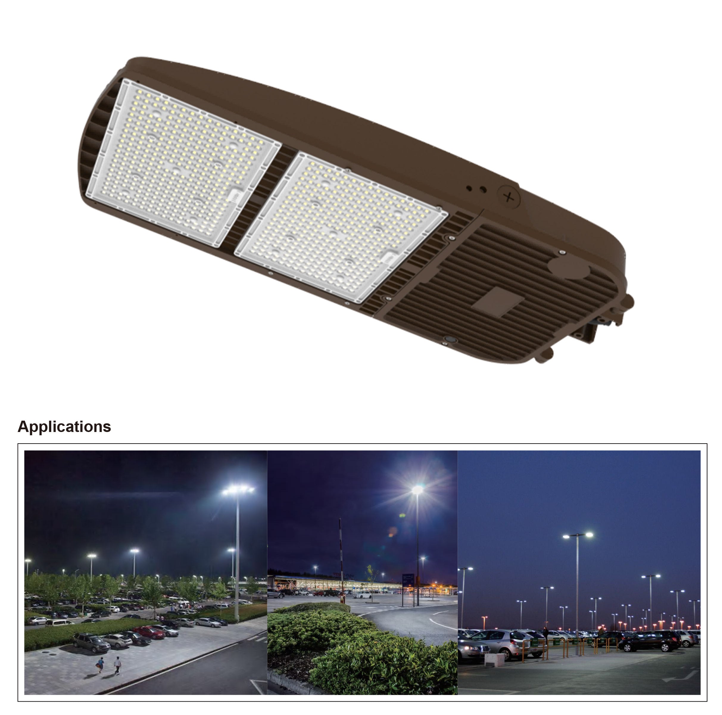 AR07 500W Tunable LED Area Light - Commercial Outdoor Lighting
