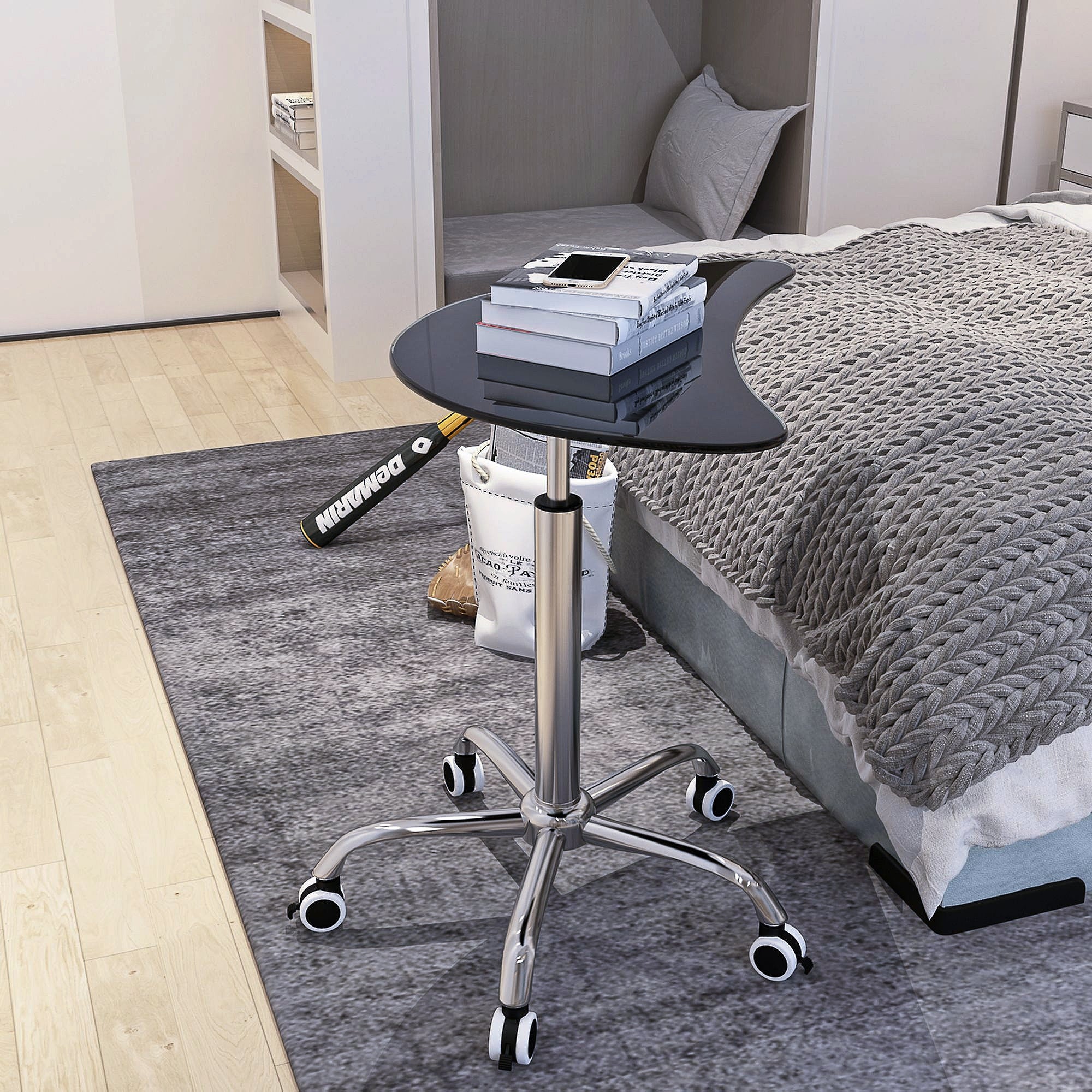 Adjustable 24.2 "~32.7 " Mobile Desks JST6600