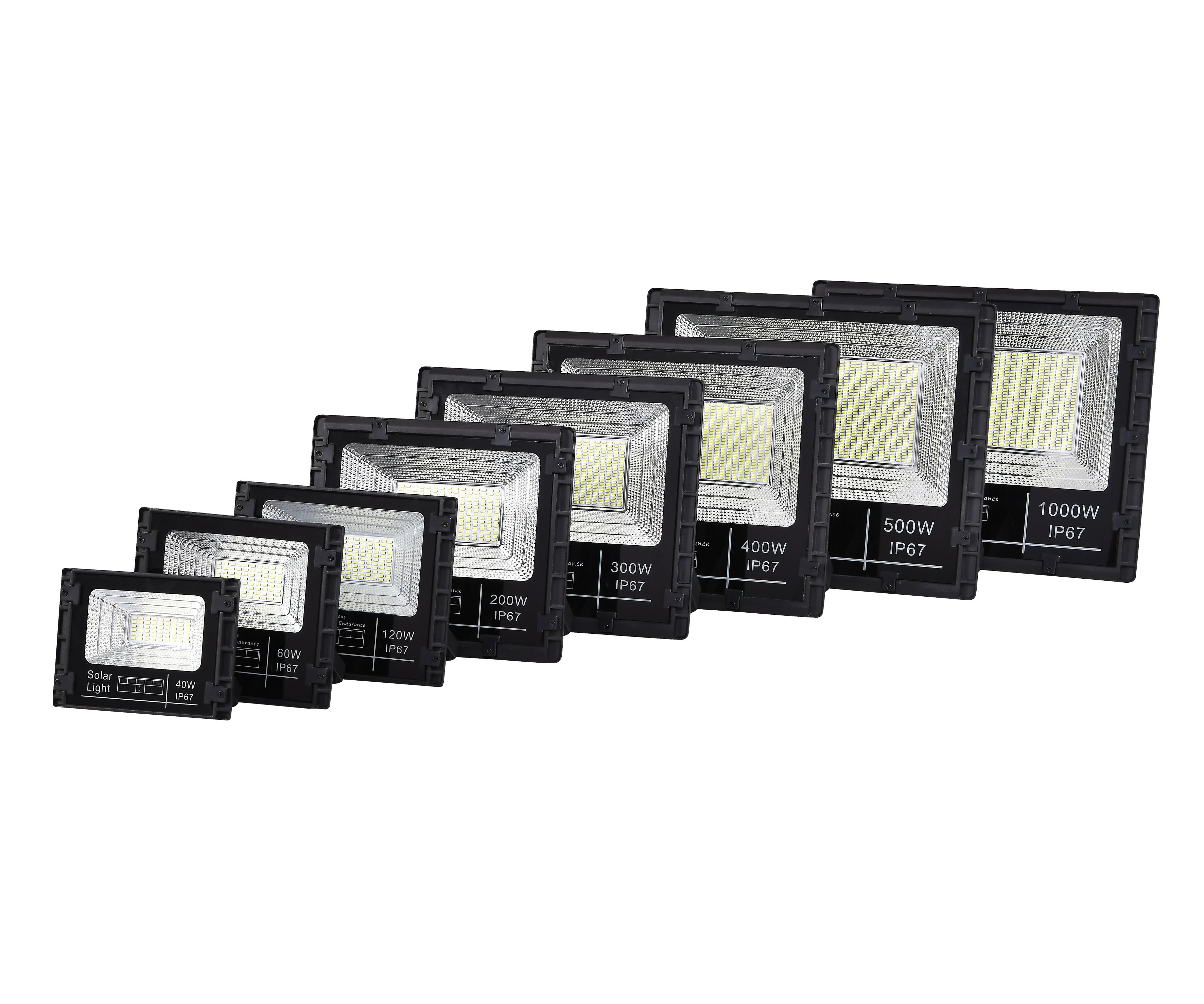 Wholesle LiFePO4 Solar Flood Lights: 20-24H Runtime, Remote + Motion Sensor