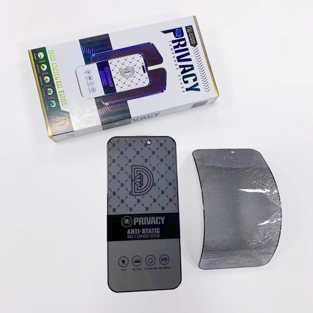 Golden Diamond Privacy Tempered Glass Screen Protector
