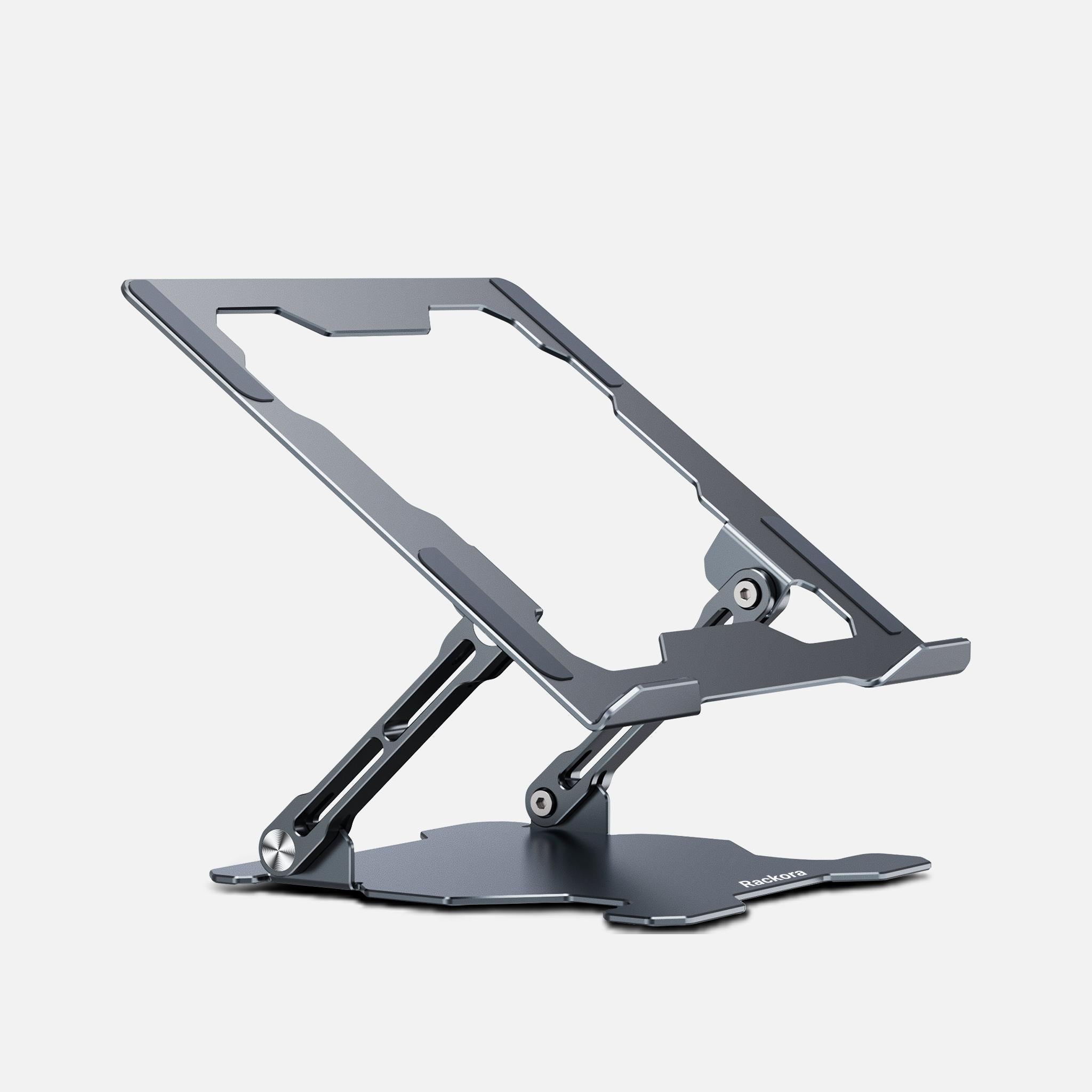 Rackora Ergo Laptop Stand Elite Edition - Premium Ergonomic Design (Universal Compatibility)