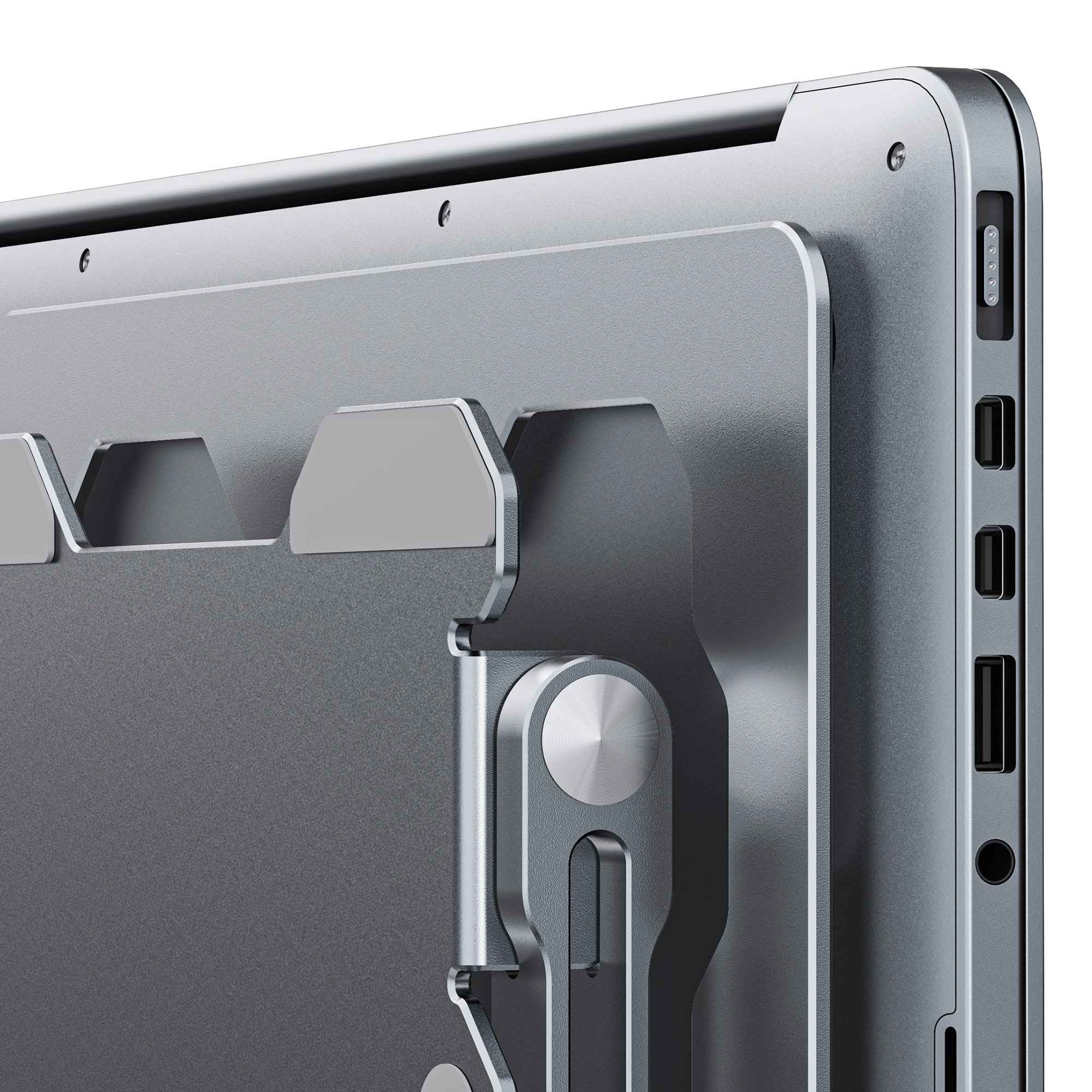 Rackora Ergo Laptop Stand Elite Edition - Premium Ergonomic Design (Universal Compatibility)