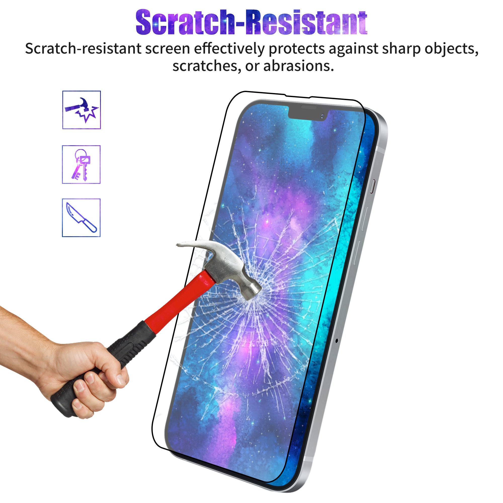 Rackora Tempered Glass Screen Protector 2-Pack for Starter+