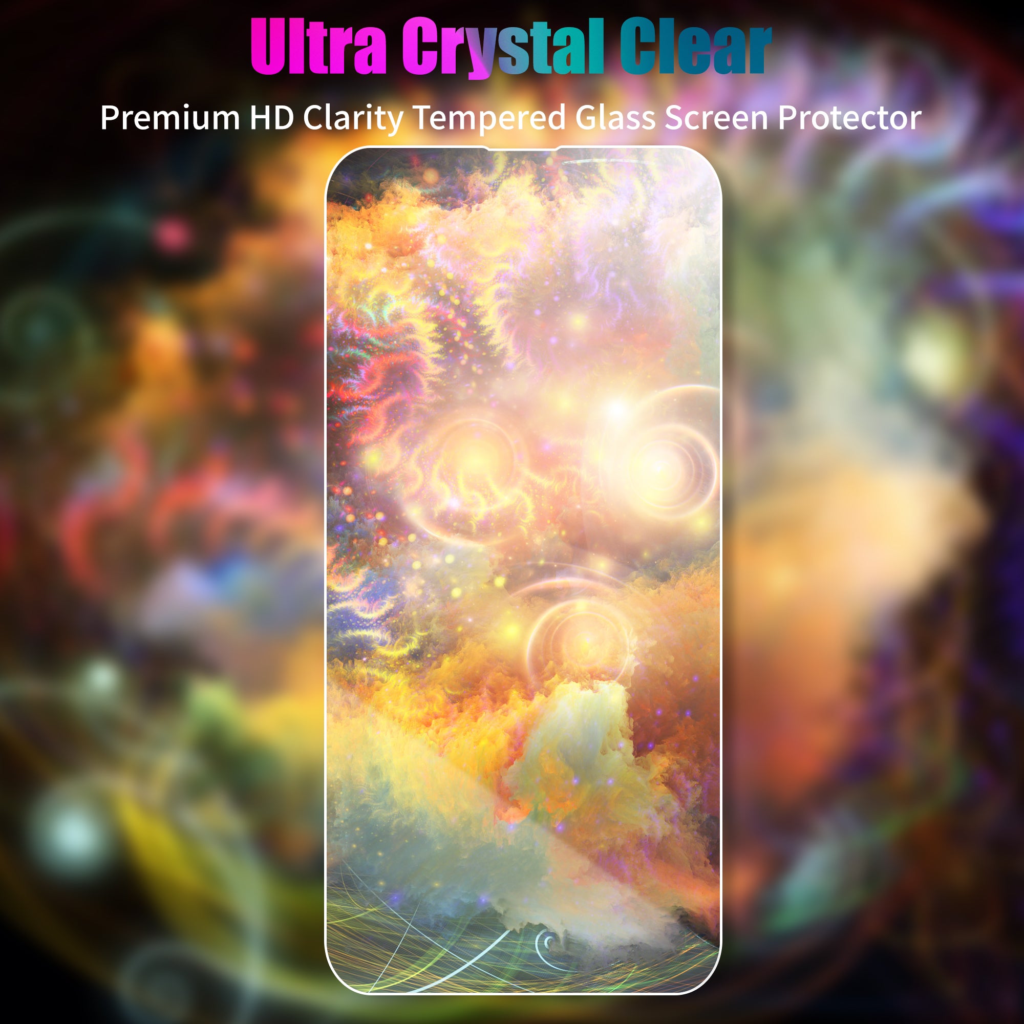 Rackora Tempered Glass Screen Protector 2-Pack Starter